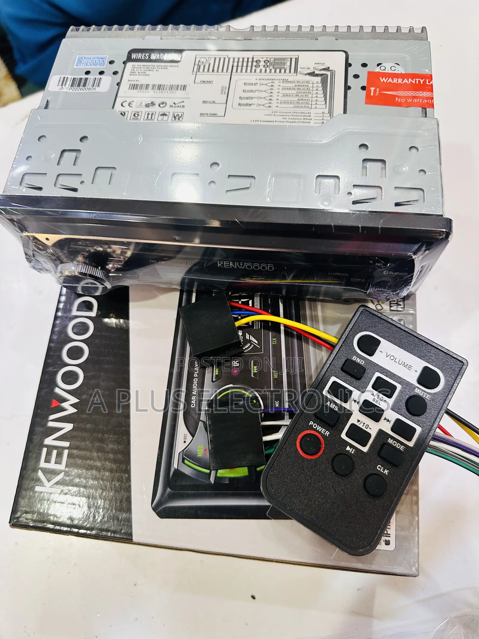 Kenwood Car Radio X17 – Durable Car Music Player