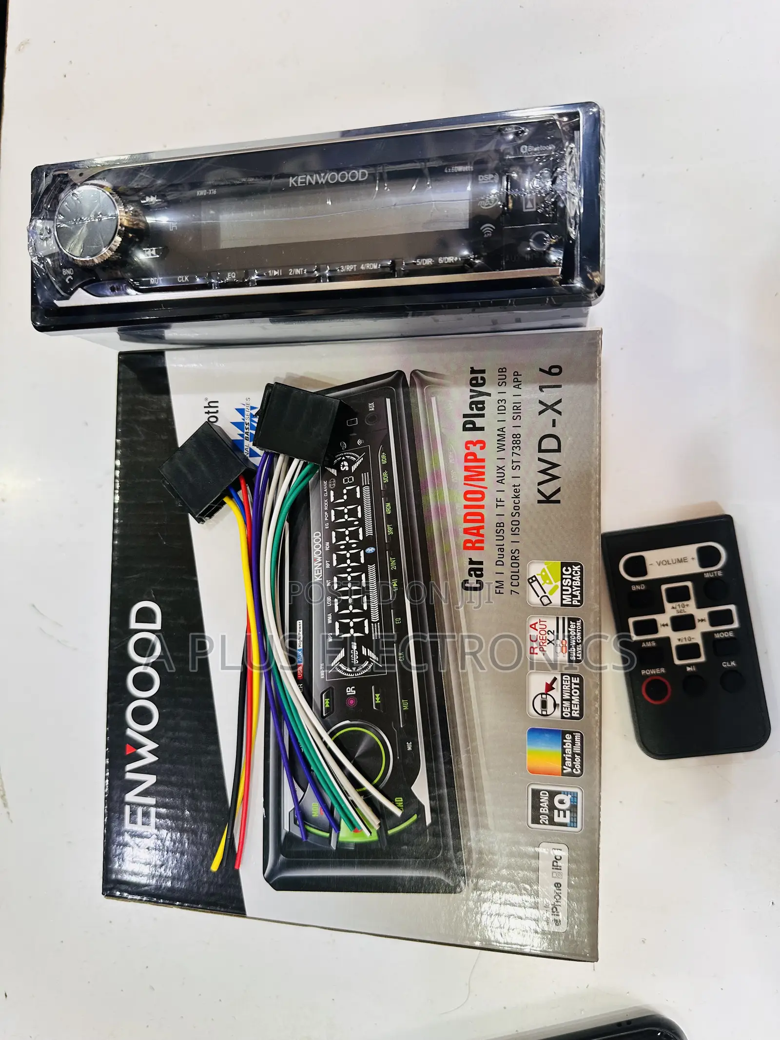 Kenwood Car Radio X17 – Strong Sound Output