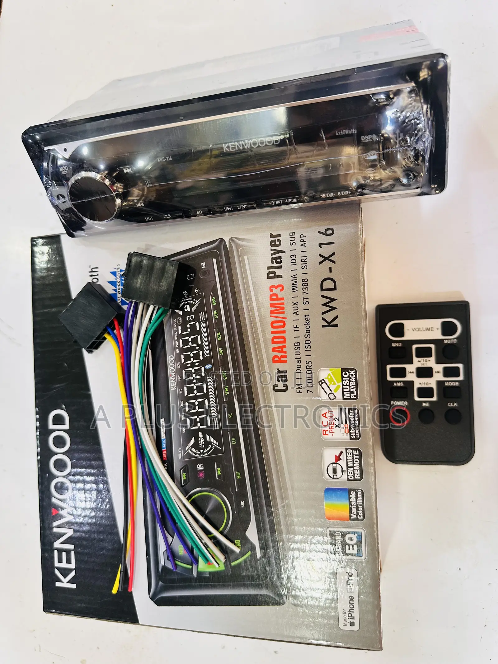 Kenwood Car Radio X17 – Strong Sound Output