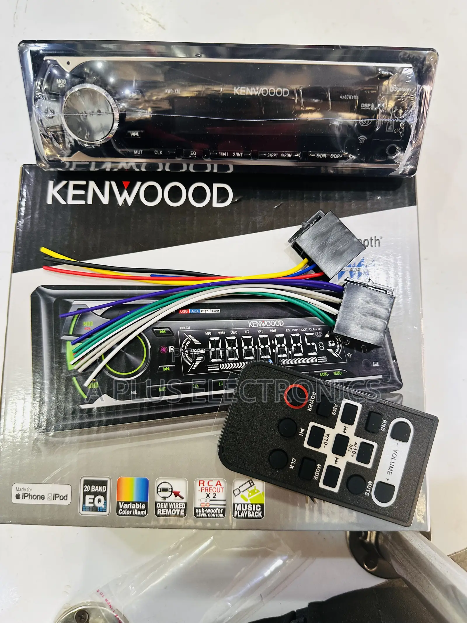Kenwood Car Radio X17 – Neat Condition, Working Perfectly