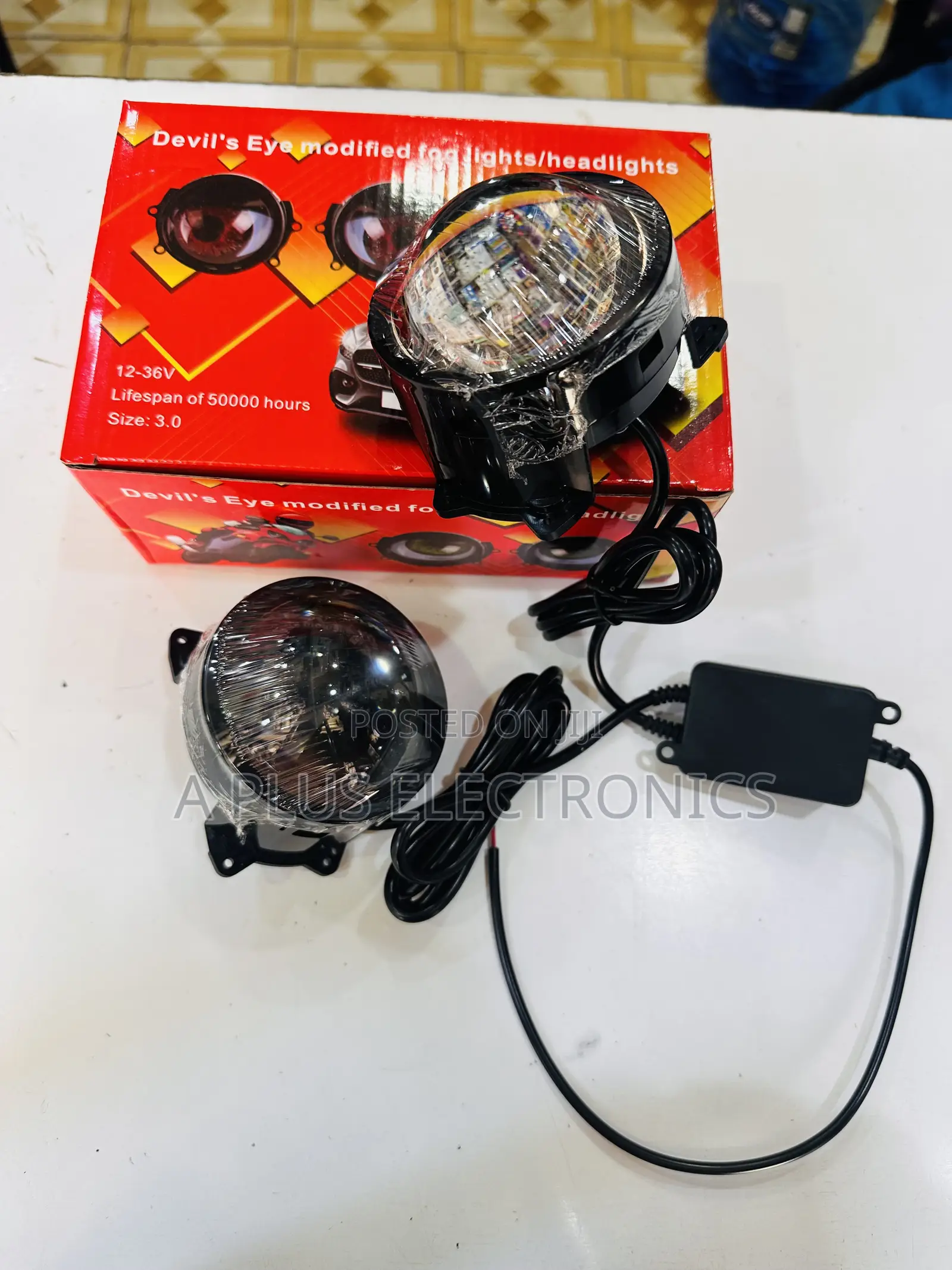 Angel Eyes Projector – Plug Play Car Light