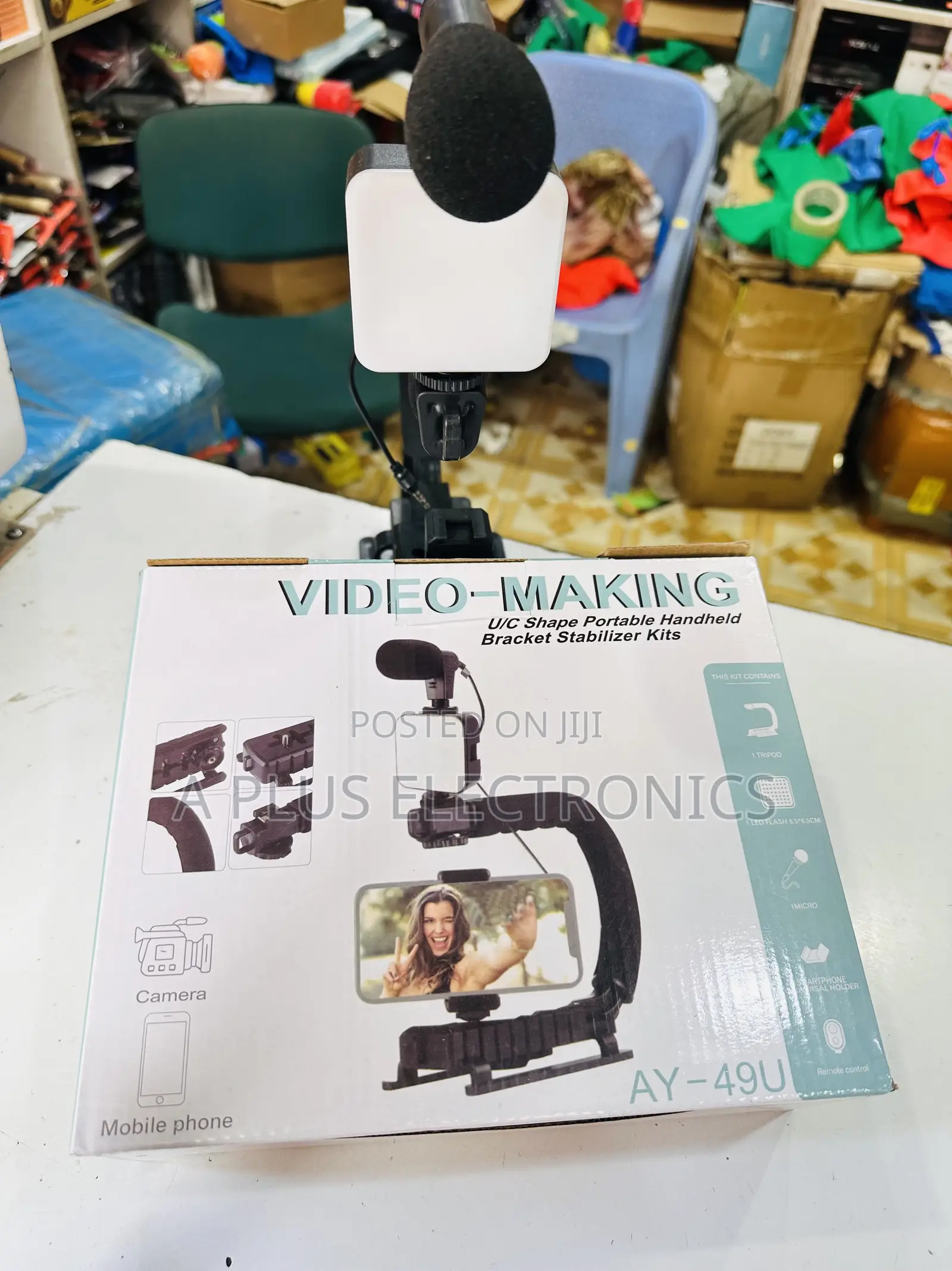 Ay49u C-Shaped Video Making Kit for Tiktok Youtube