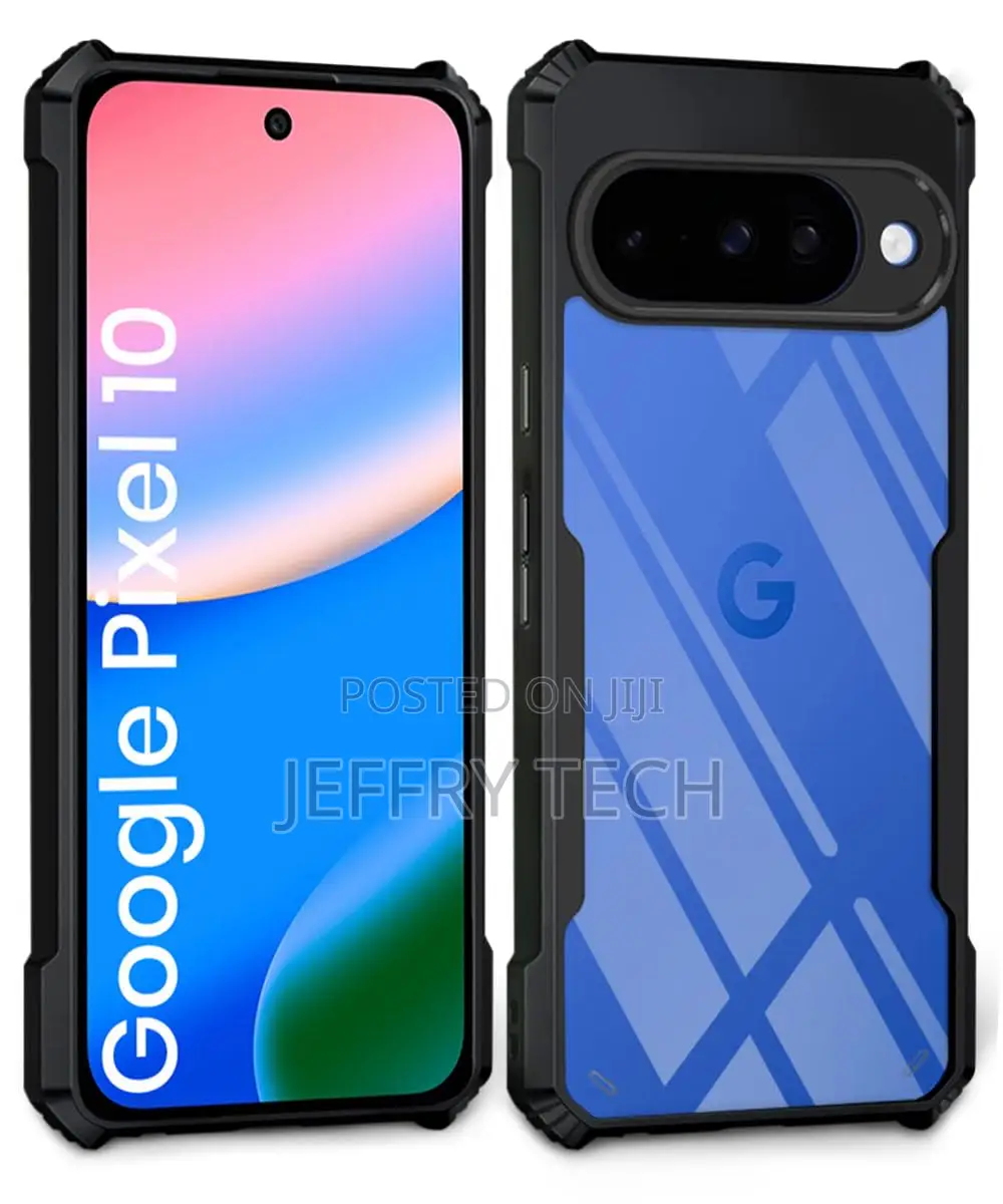 Shockproof Crystal Clear Back Cover Case for Google Pixel 10
