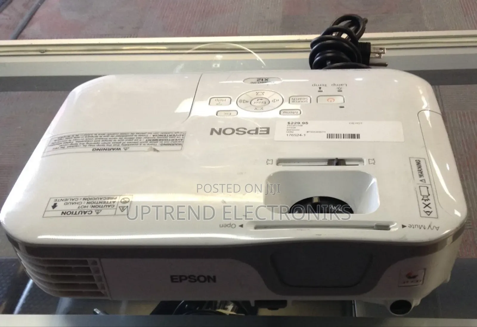 Bright Sharp Epson Powerlite X12 – Perfect for Offices Classrooms
