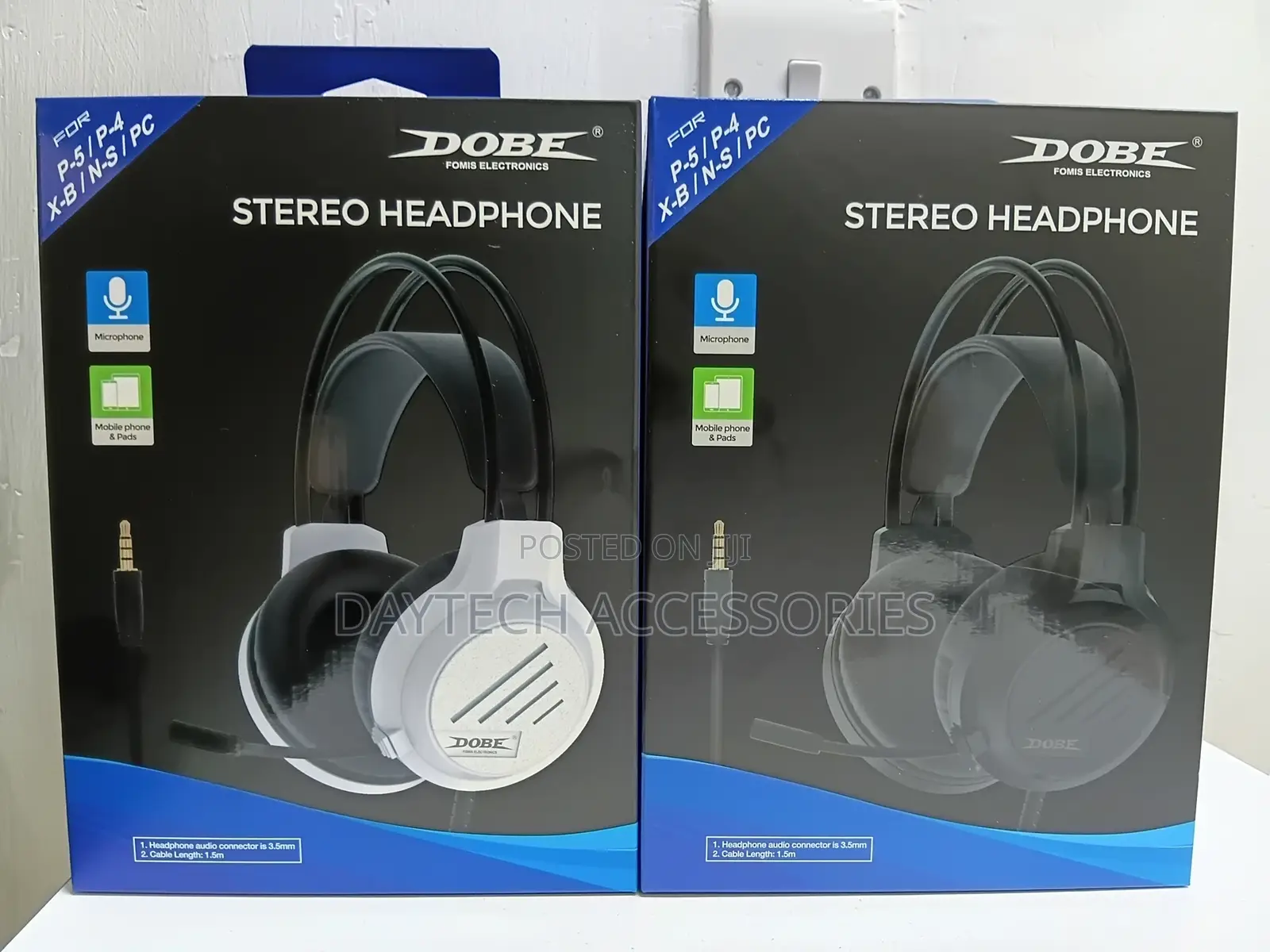 Dobe Fomis Stereo Headphones for Ps5 / Switch / X-One(S) / X-360