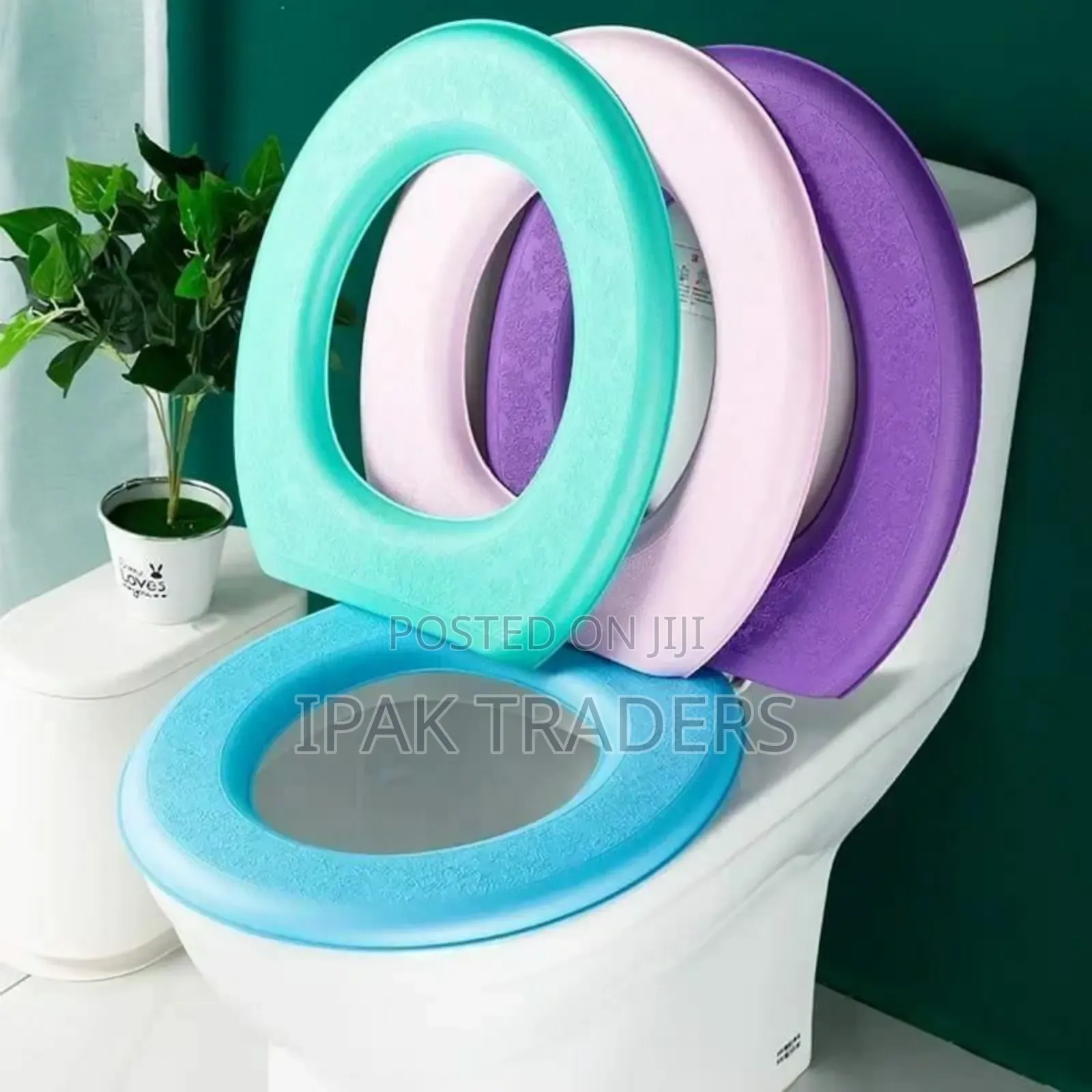Water Proof Toilet Mat/ Cushion Washable Waterproof Toilet Mat