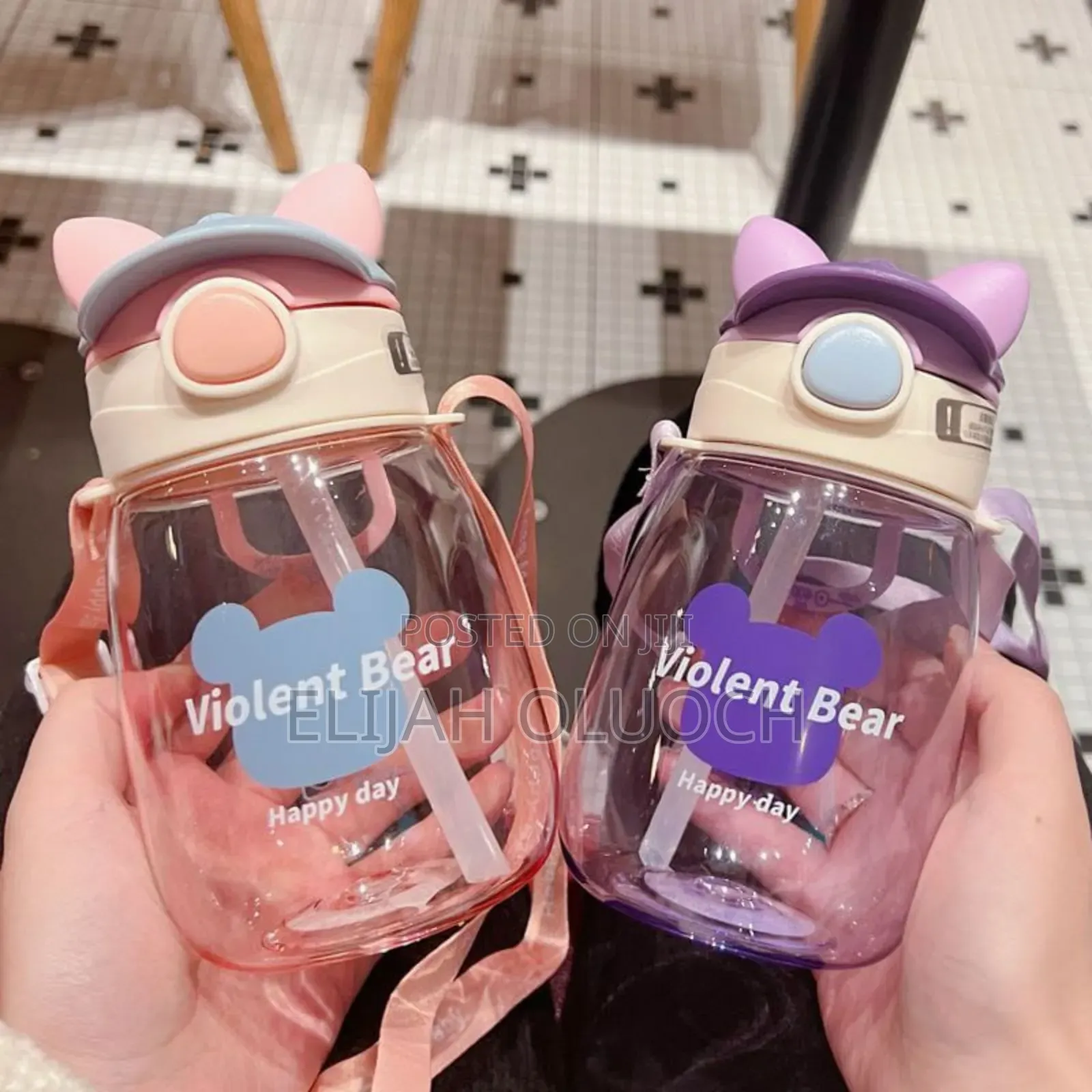 650ml Violent Bear Kids Water Bottle 3