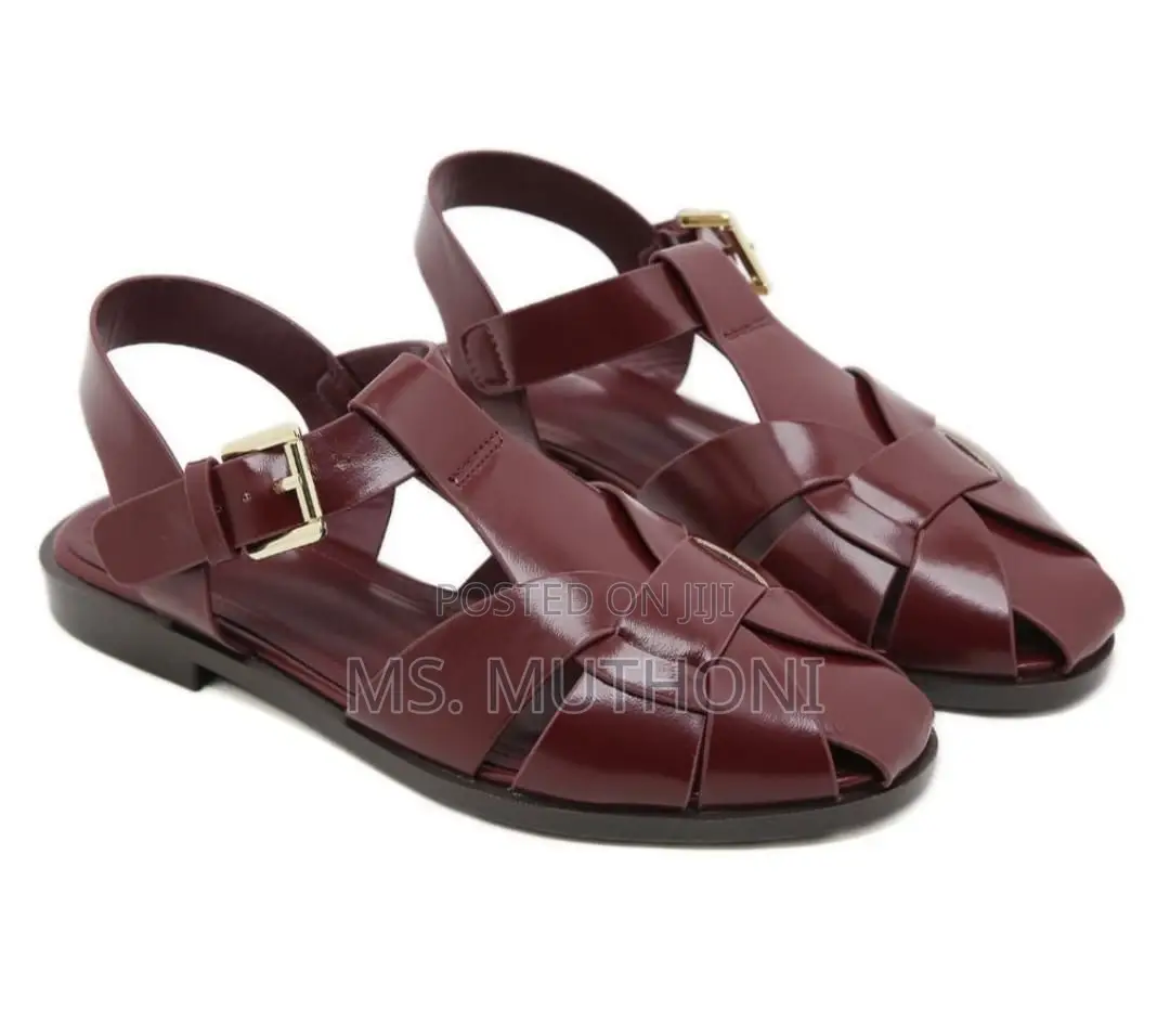 Ladies Fancy Leather Fisherman Sandals 37-42