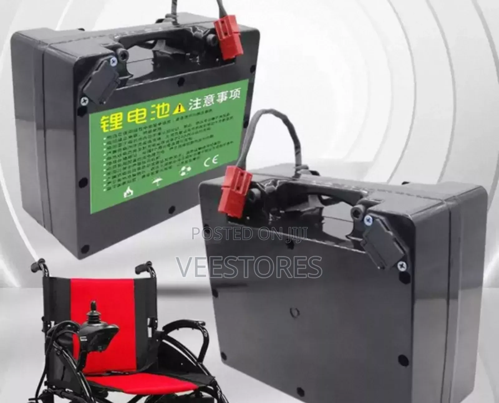 24v Lithium Wheelchair and Mobility Scooter Battery
