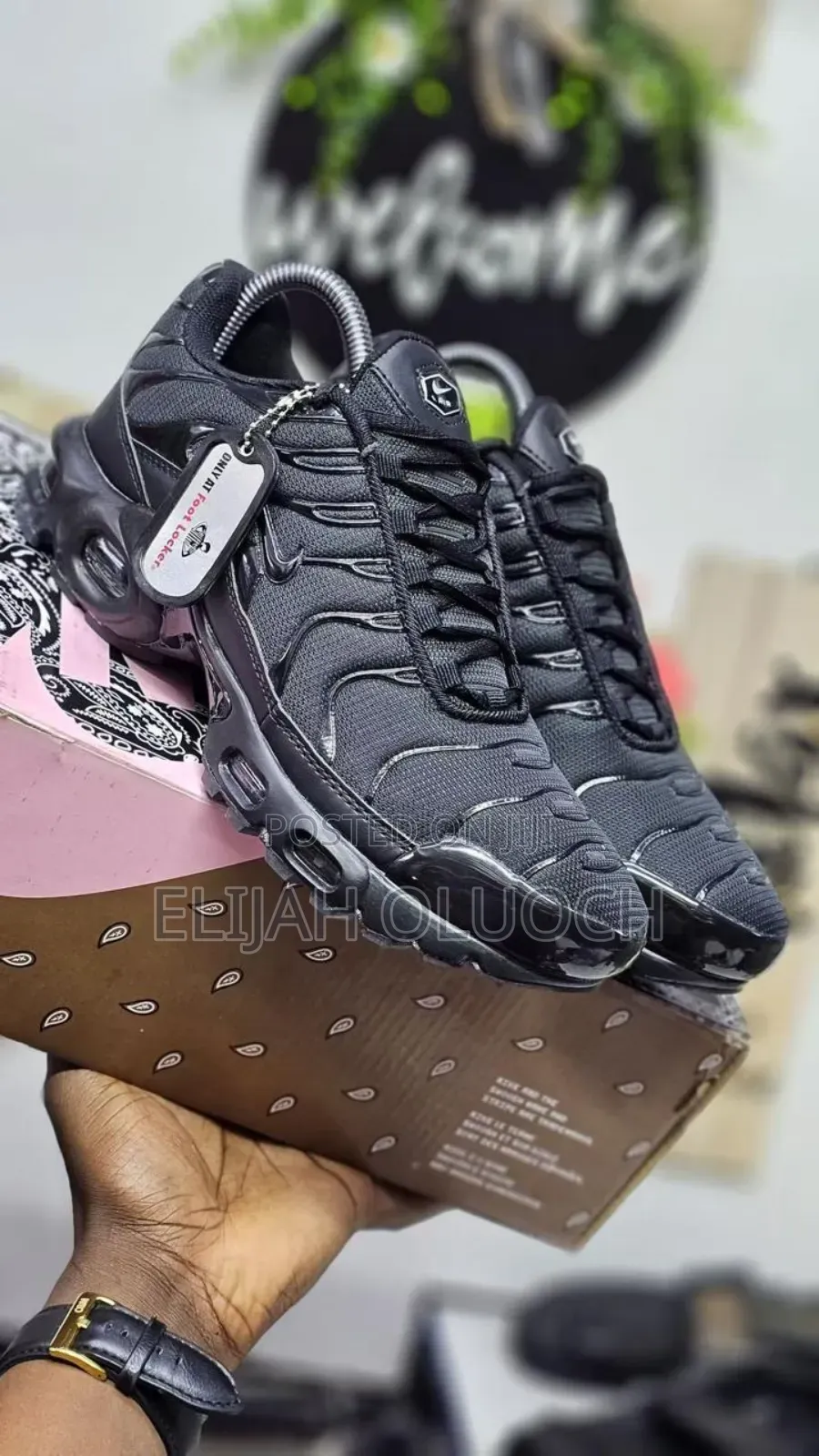Nike Air Max Plus Tn Triple Black,
