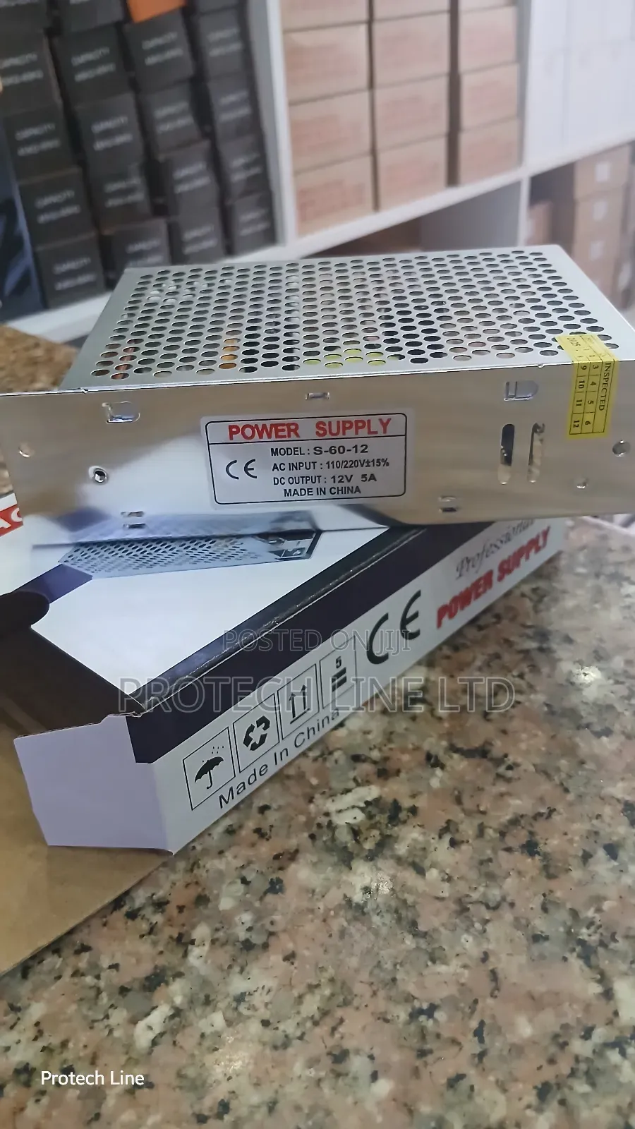 CCTV Power Supply 12v 5a Open