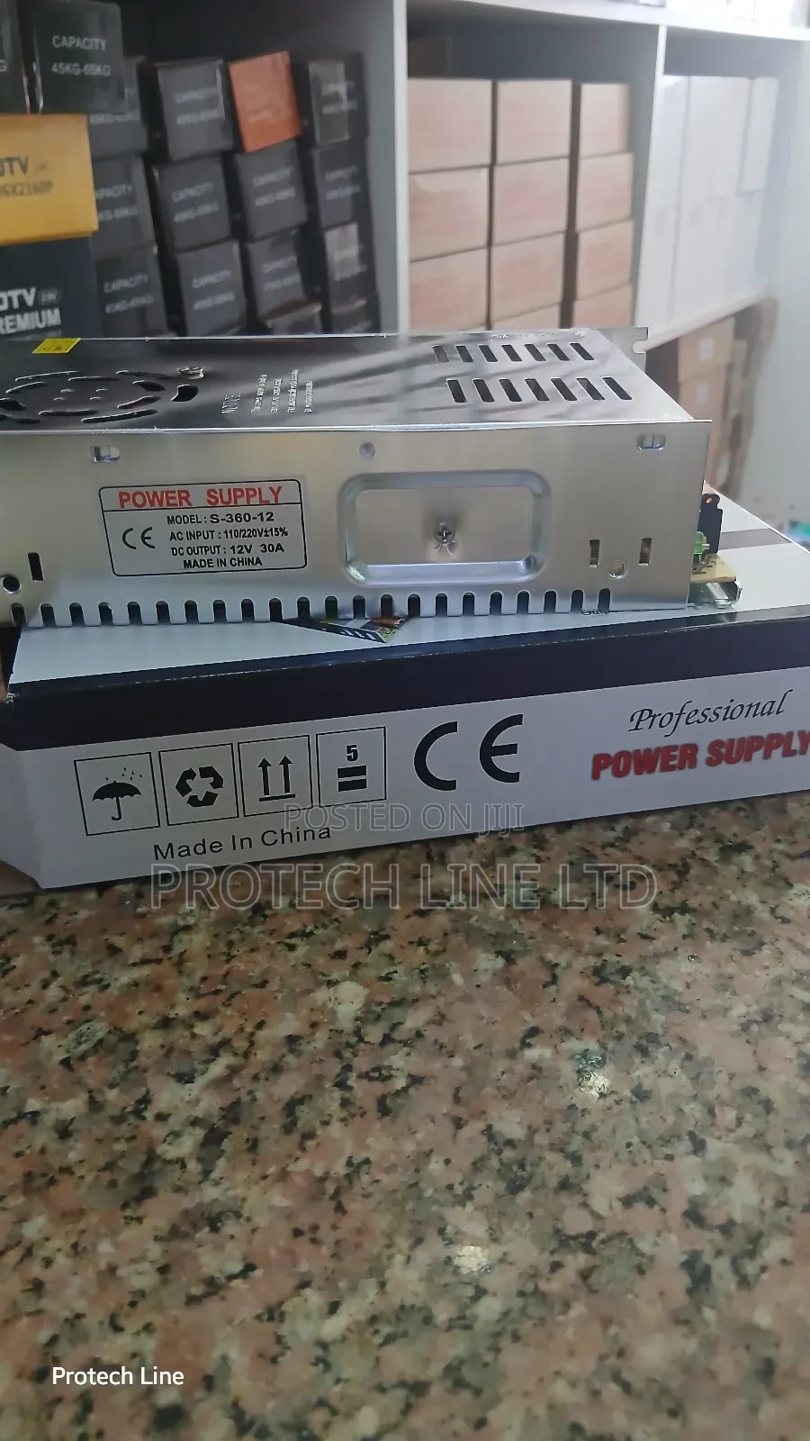 CCTV Power Supply 12v 30a Open