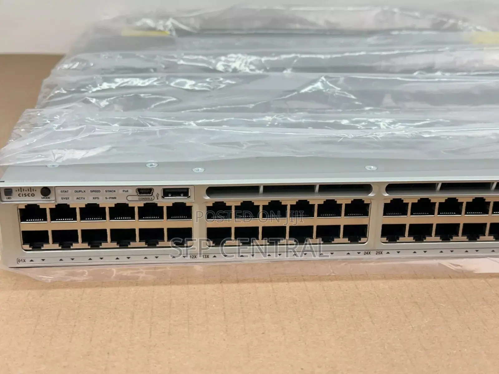 Cisco Catalyst Ws-C3850-12x48u 48-Port Upoe Switch W/ C3850-Nm-2-10g