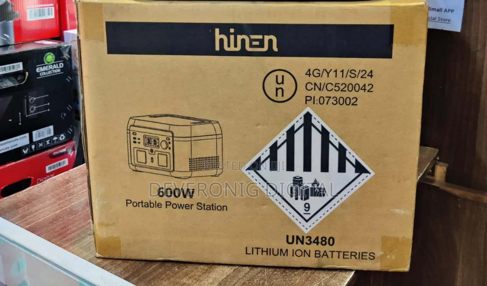 *Hinen Ps600 Portable Power Station