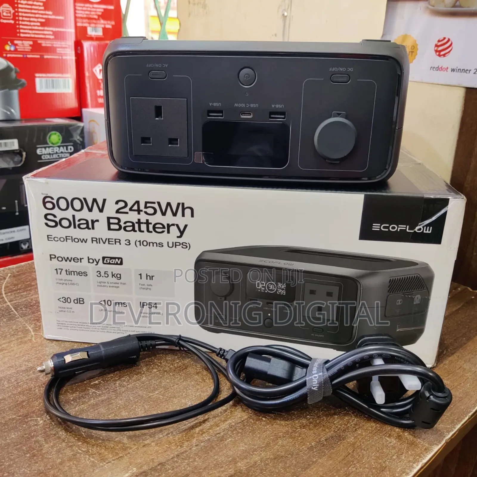 *Ecoflow River 3 Portable Power Station