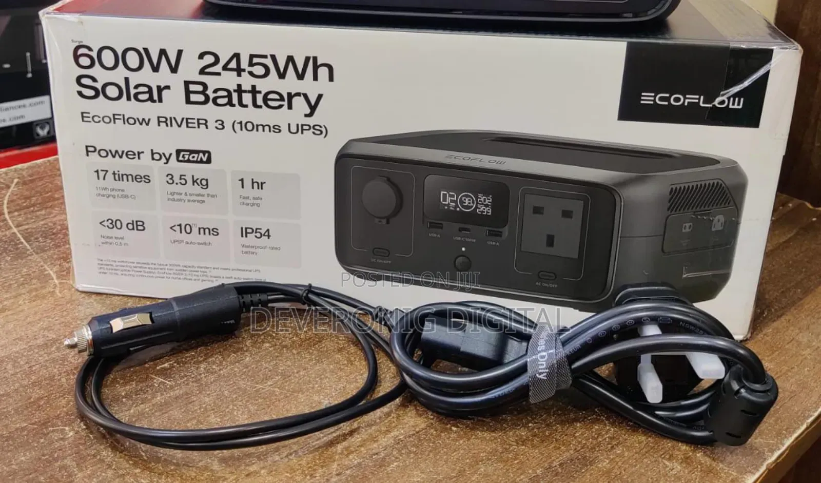 *Ecoflow River 3 Portable Power Station
