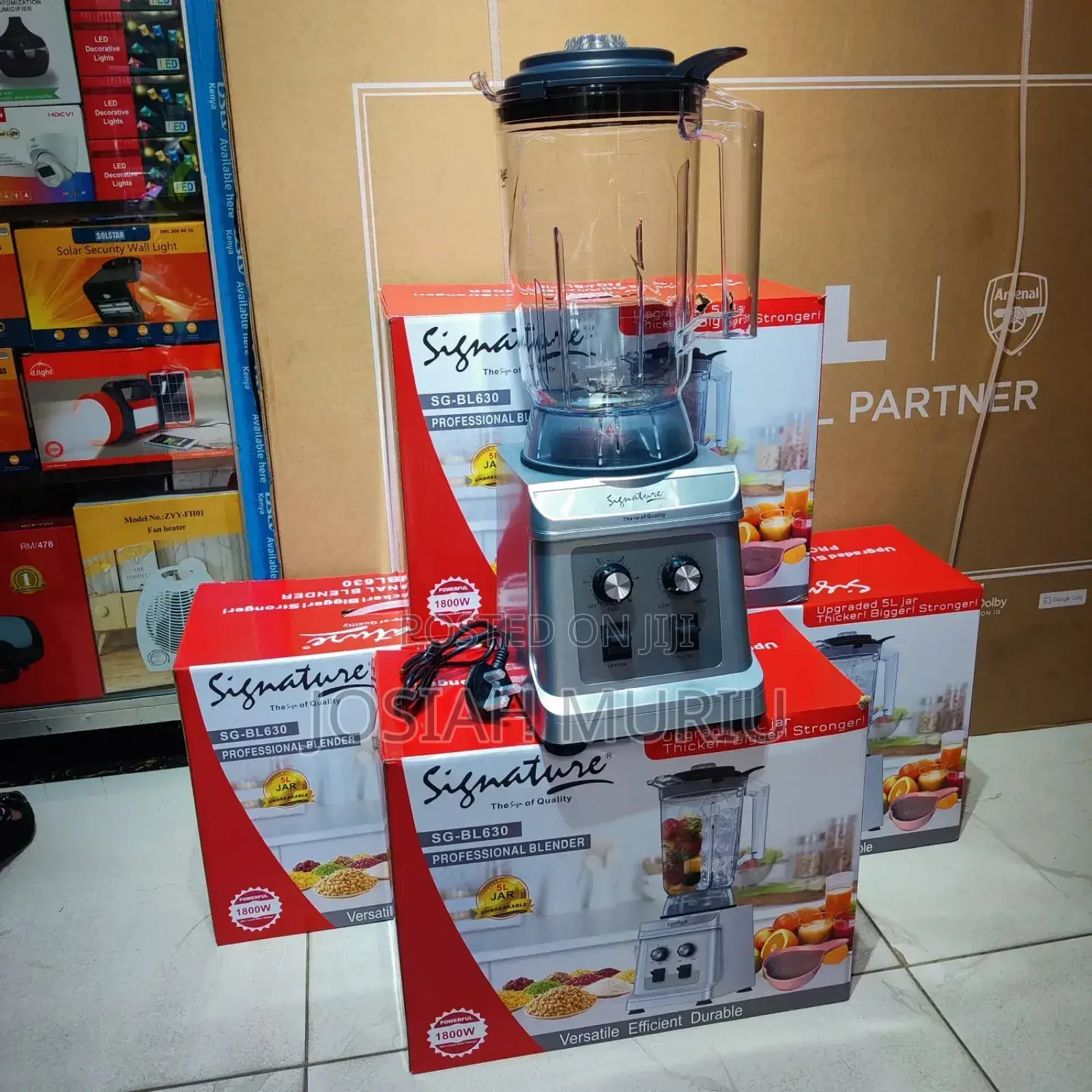*Signature Commercial Blender 5litres  1800w