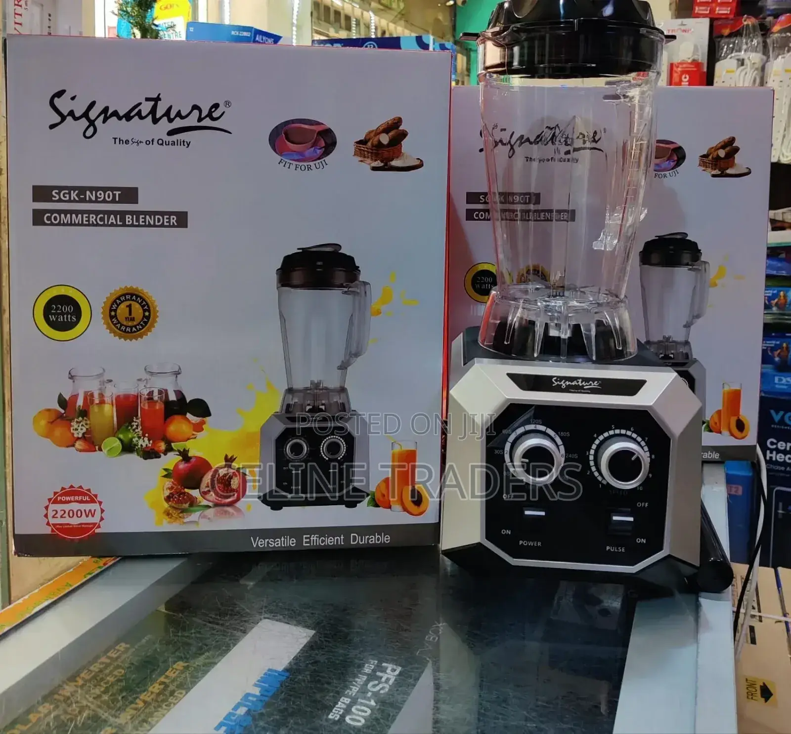 *Signature Commercial Blender 3litres 2200w