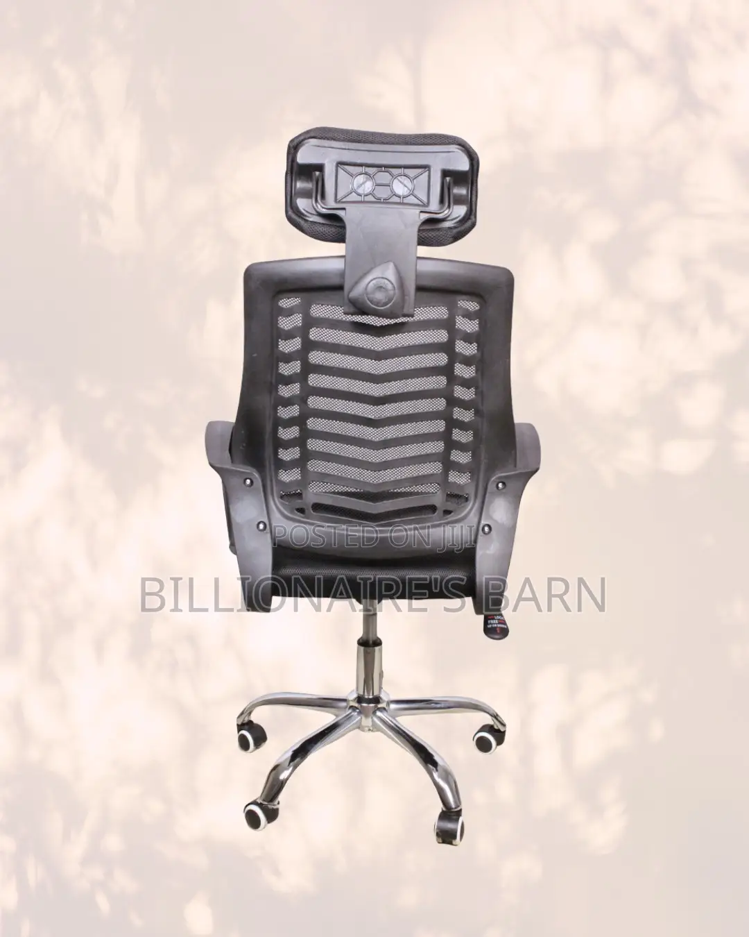 Office Chair With Adjustable Headrest • Neck Support Headrest