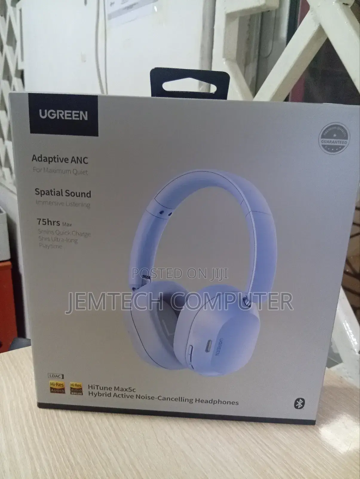 Hitune Max5c^Ugreen Hybrid Active Noise-Cancelling Headphones Hp203