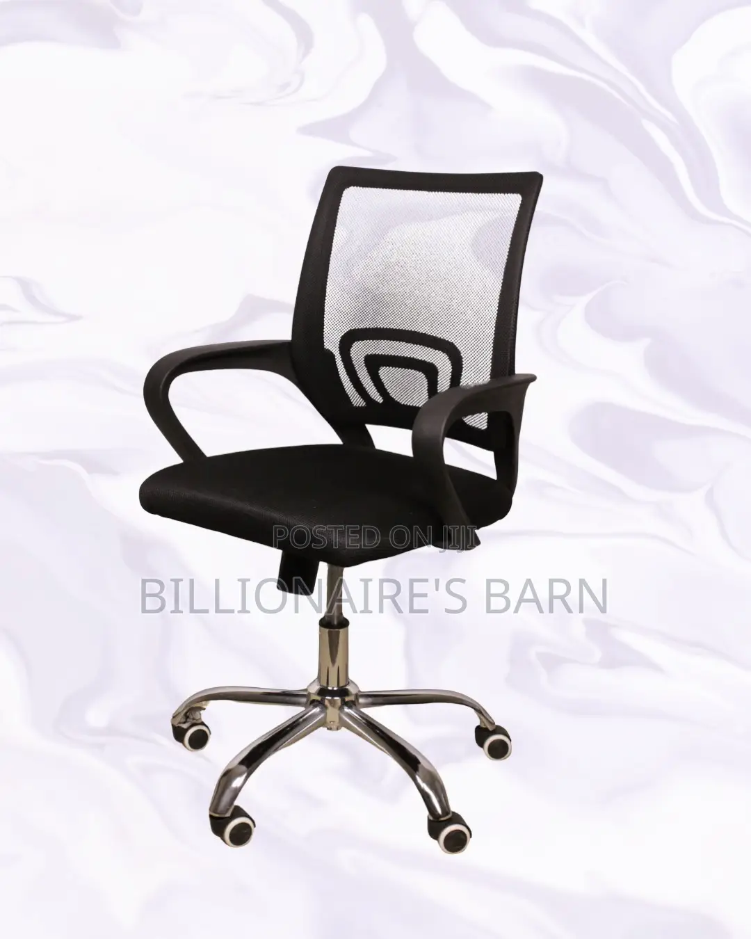 Ergonomic Work Chair for Home and Office — Breathable Mesh Airflow