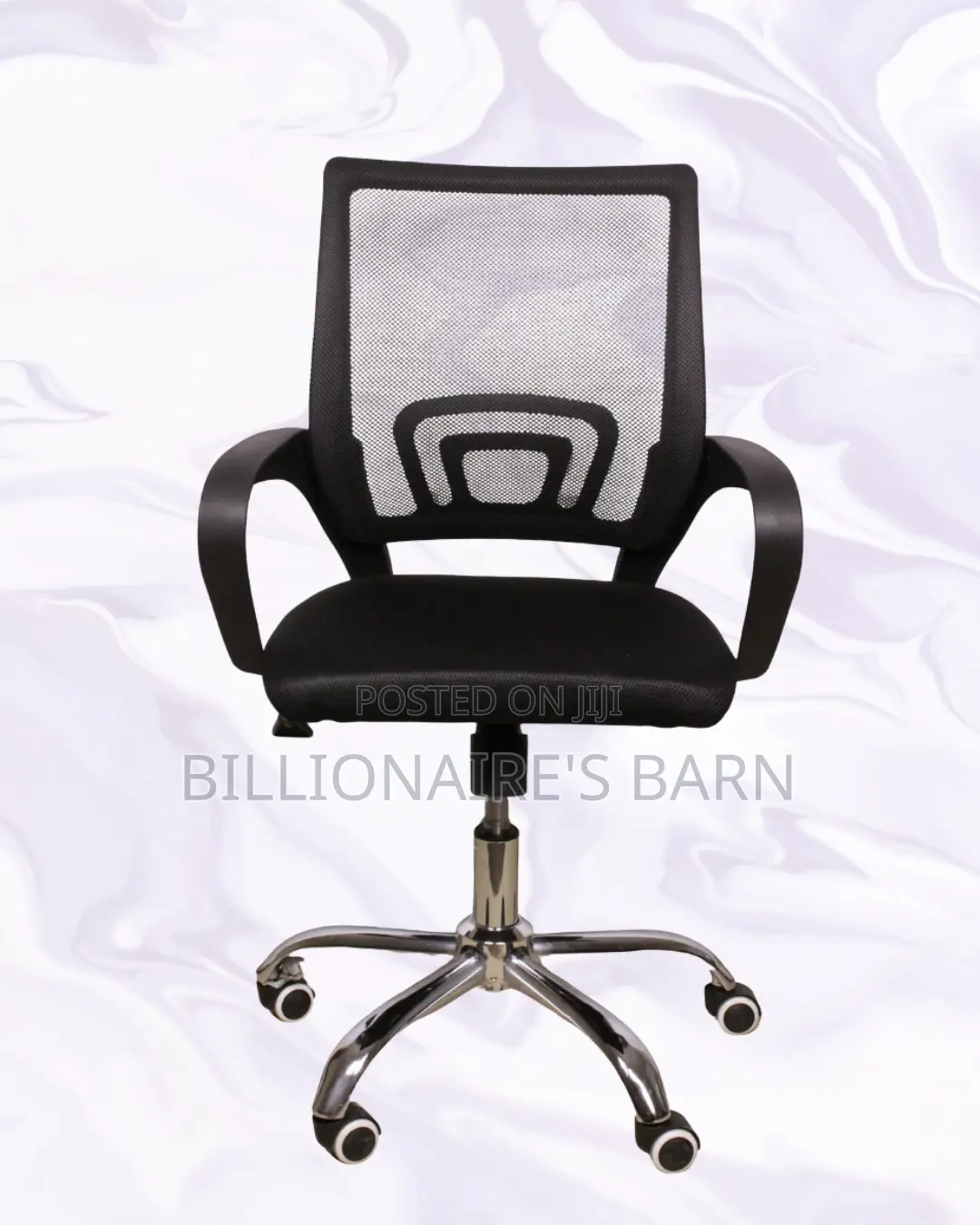 Ergonomic Work Chair for Home and Office — Breathable Mesh Airflow