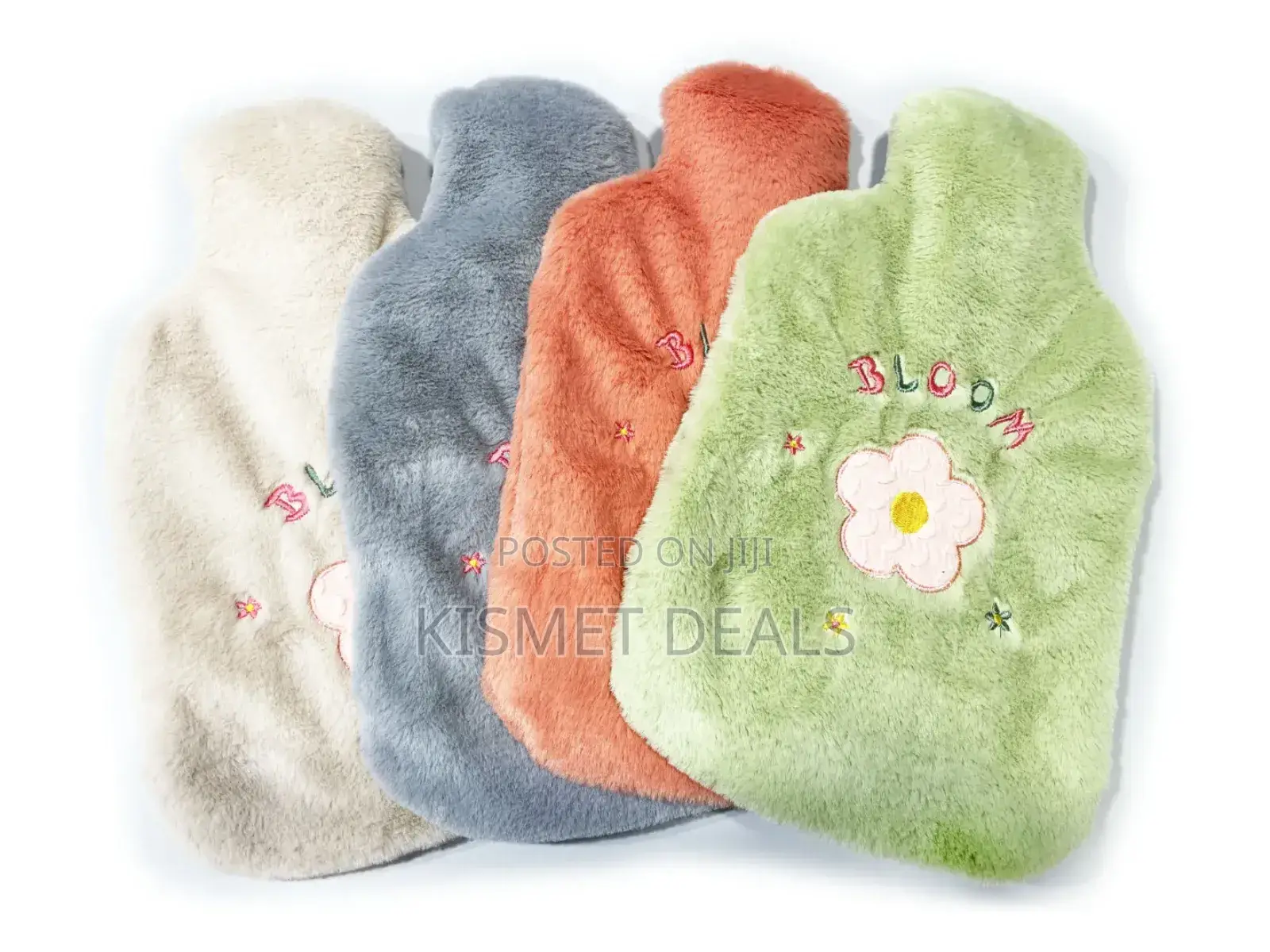 Hot Water Bottle Bag With Plush Cover for Therapy Pain Relief