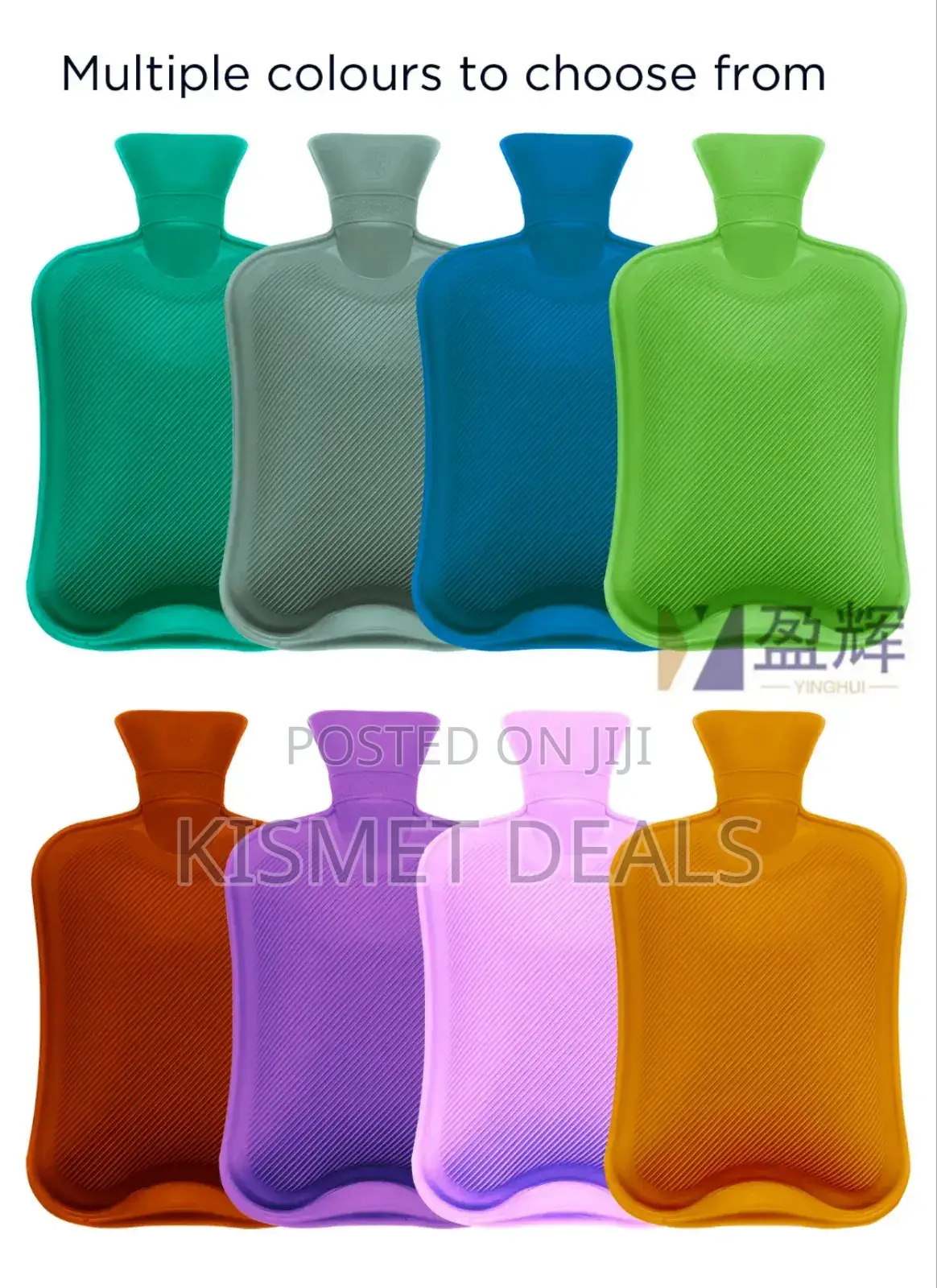 Hot Water Bottle Bag With Plush Cover for Therapy Pain Relief