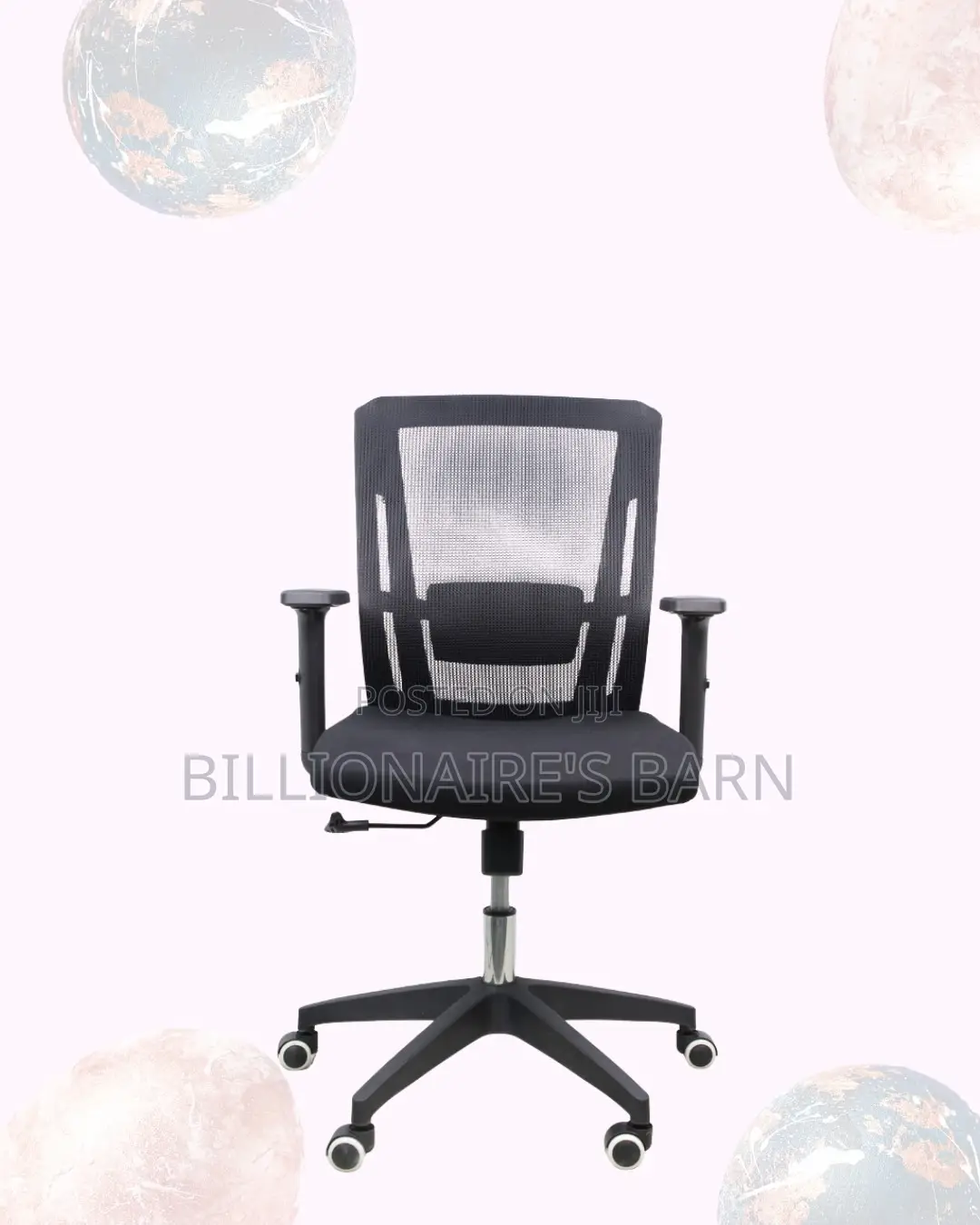 Barn Origin Office Chair — Comfort Meets Style, Nylon Base Stability