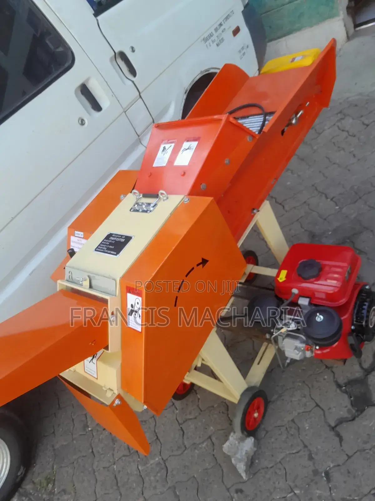 Animal Feed Chaff Cutter Machine High Speed