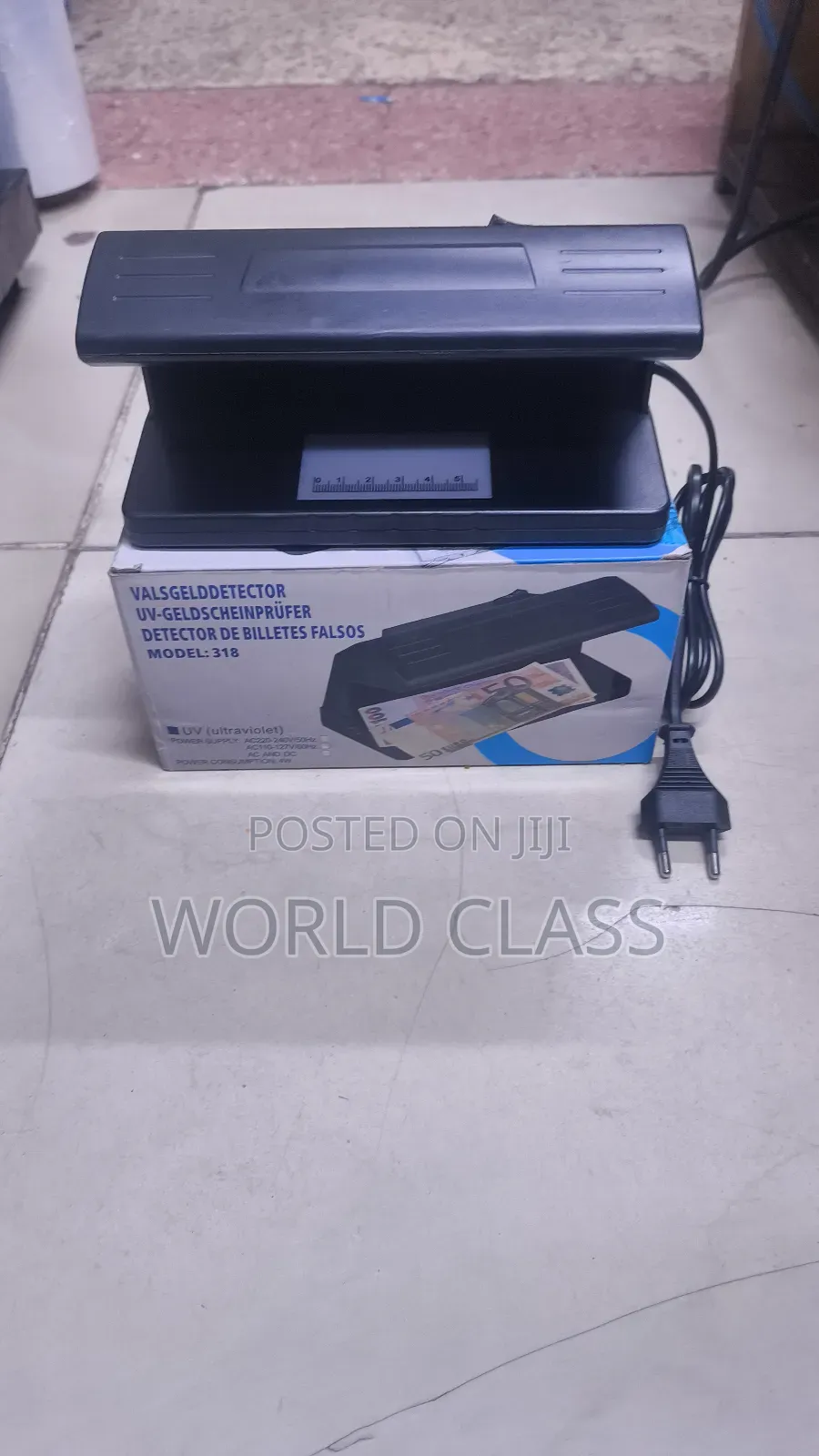 Counterfeit Money Detector