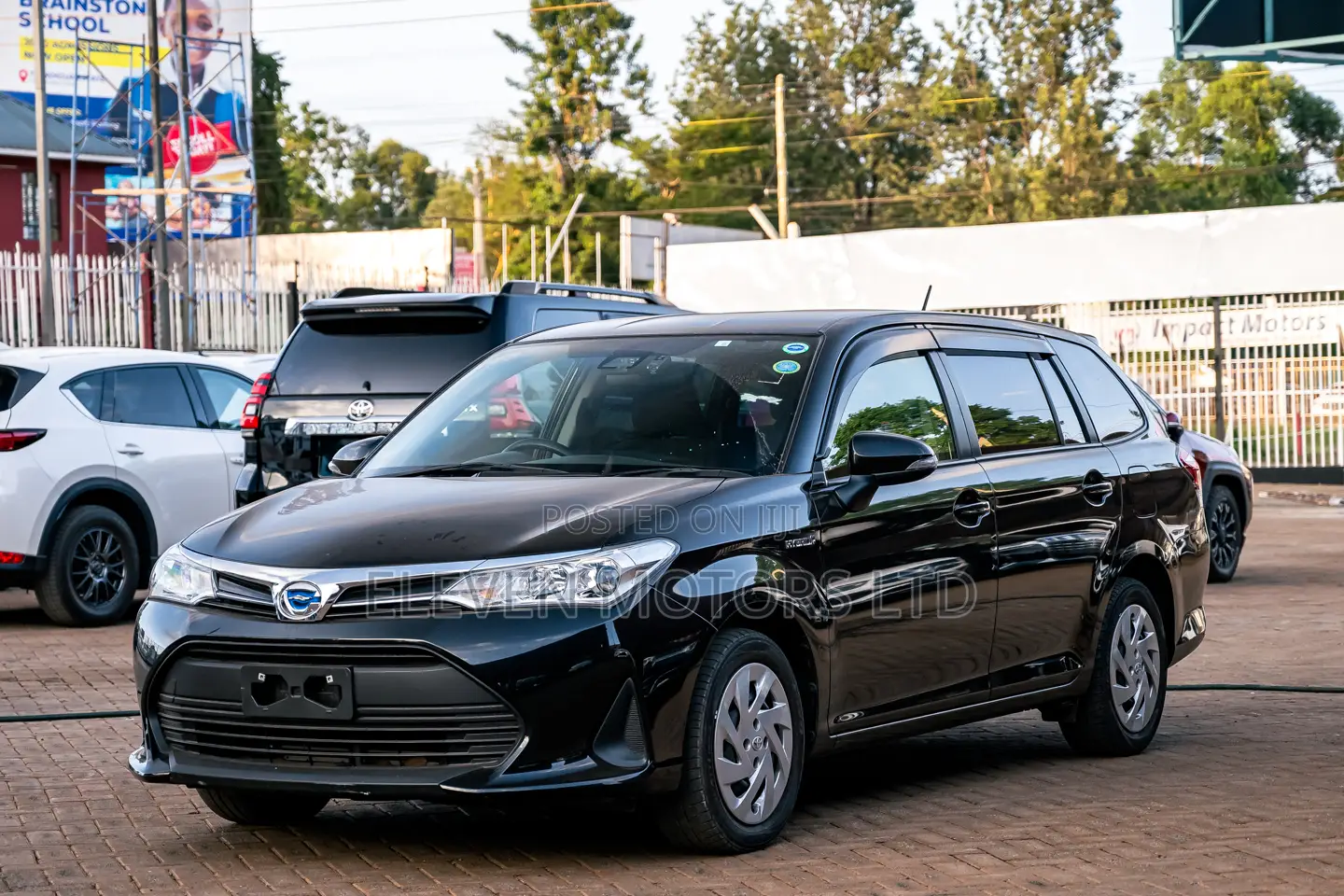 Toyota Corolla Fielder 2018 Black