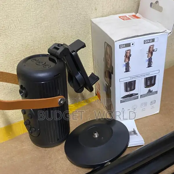 Intelligent Ai Face Tracking 360 Rotation Phone Holder With Remote