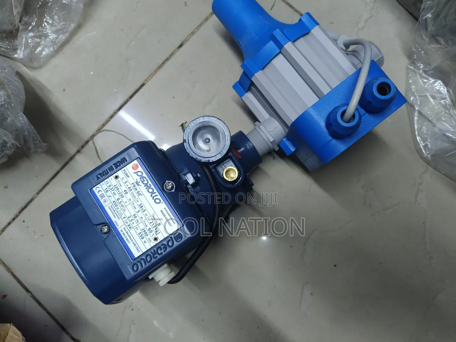 0.5hp Pedrollo Booster Pump