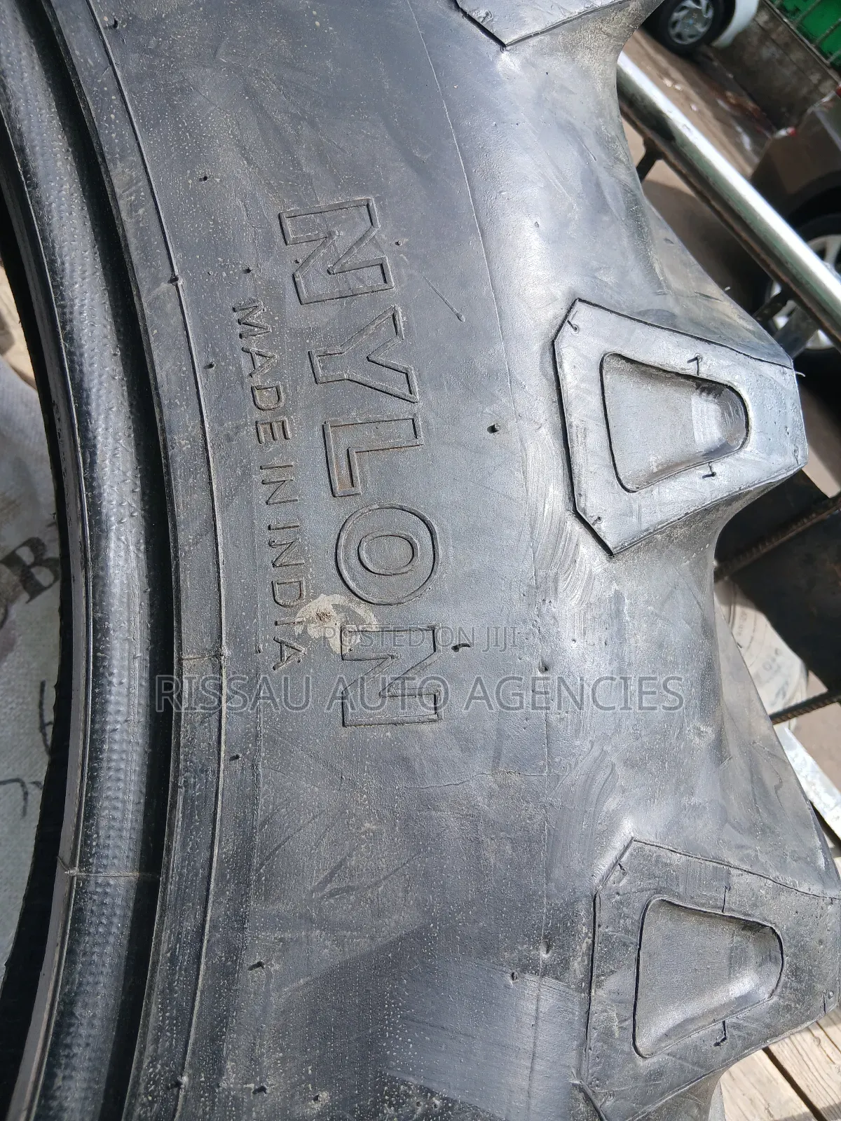Tractor Agricultural Tyres 13.6-38 Malhotra Nylon Made in India.