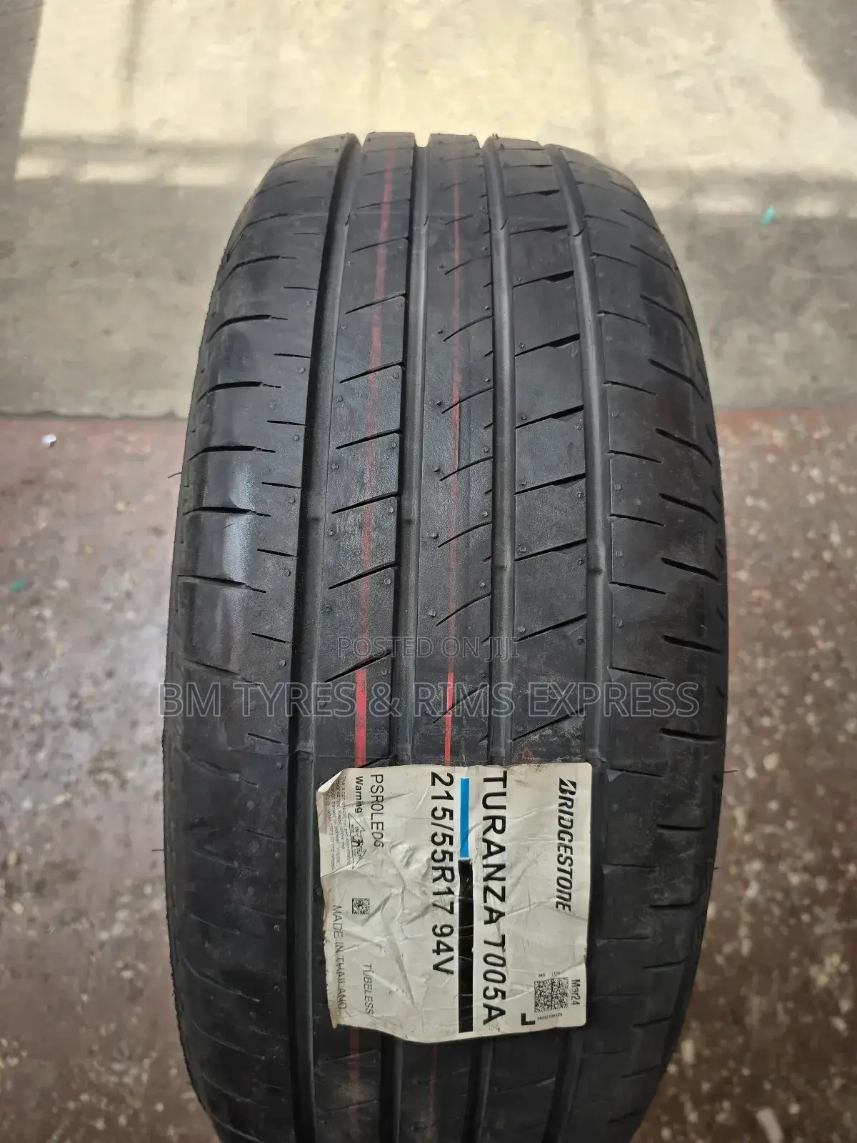 215 /55 R17 Brigstone Tyres.