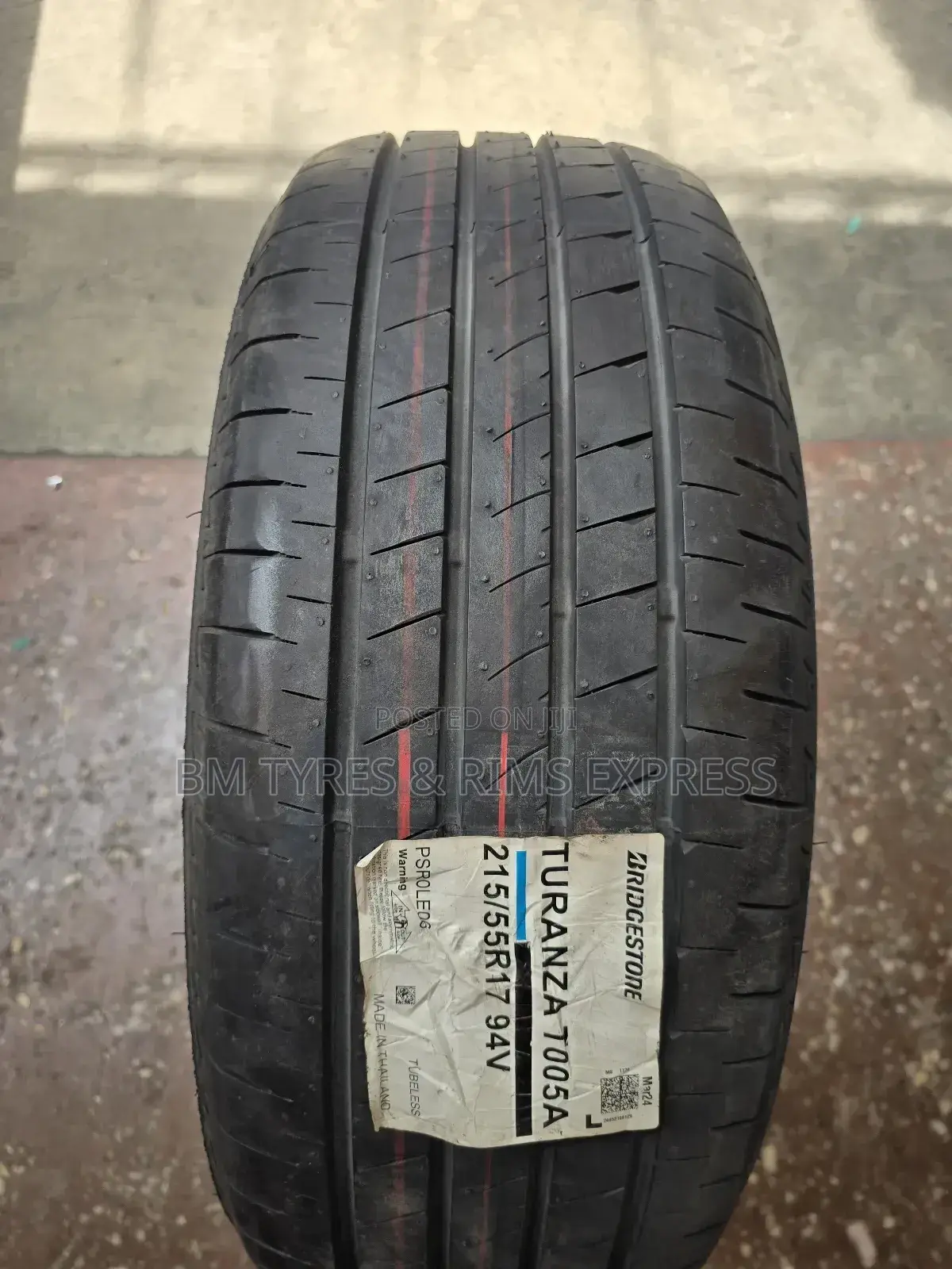 215 /55 R17 Brigstone Tyres.