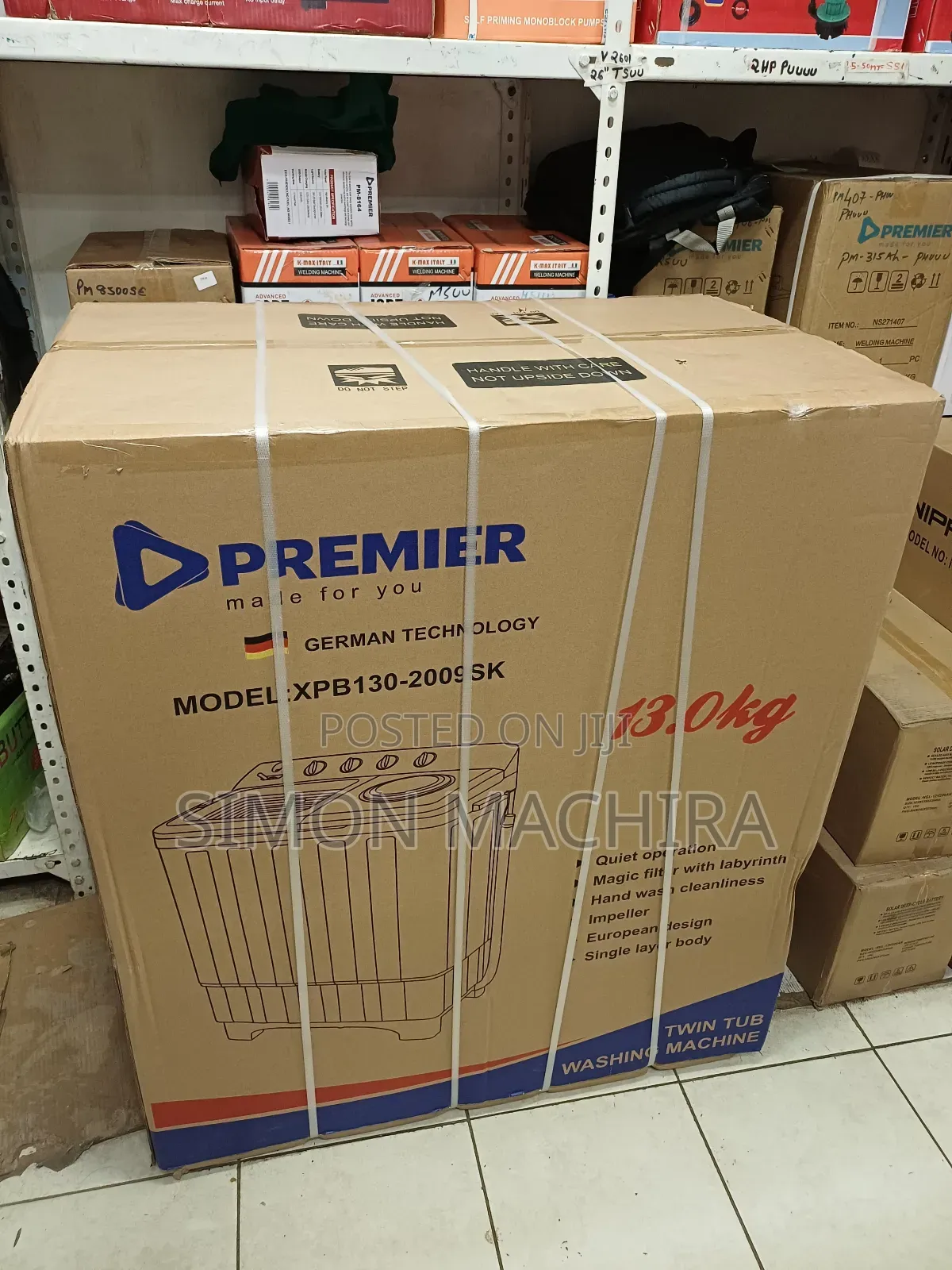 13kg Premier Top Load Twin Tub Washing Machine