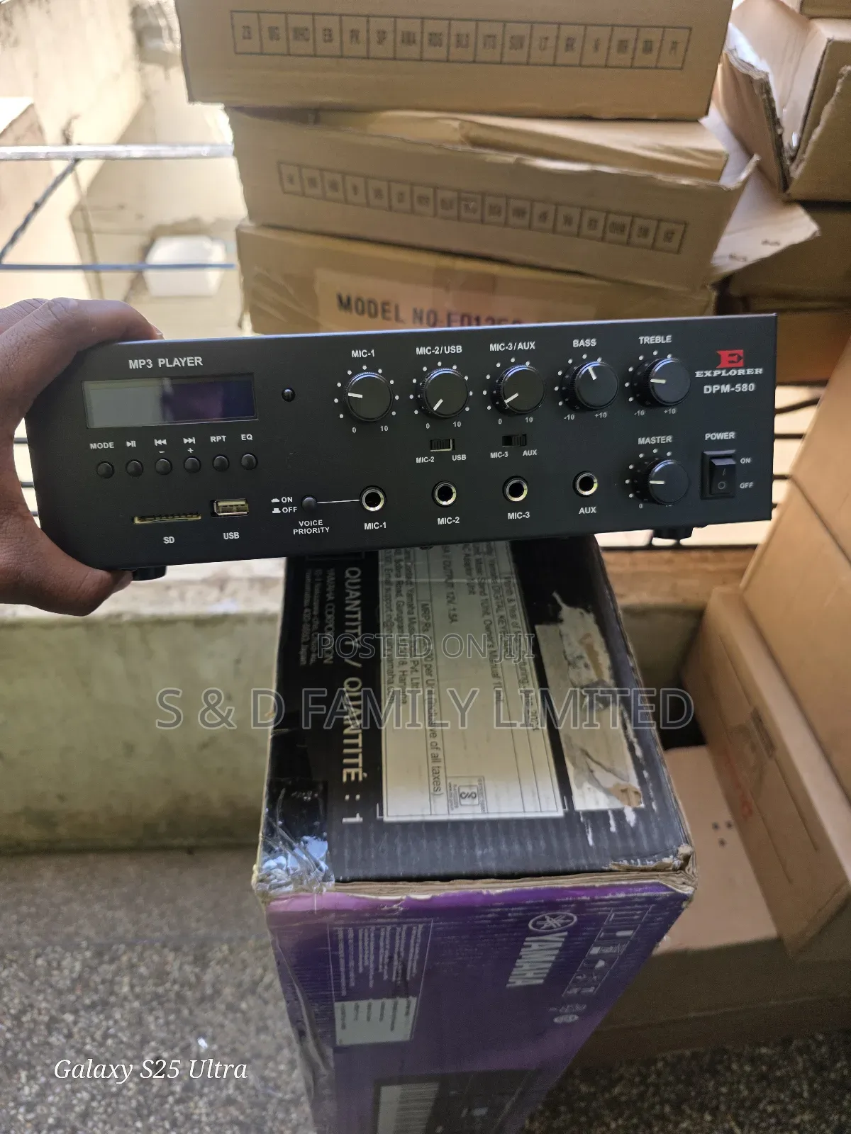 Explorer DPM-580 Speaker Amplifier