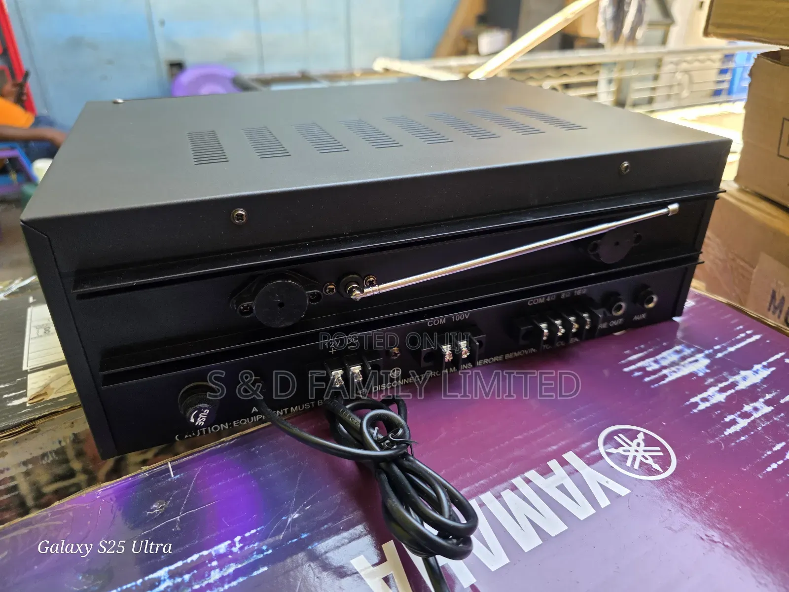 Ahuja Ssa-120em Usb Amplifier