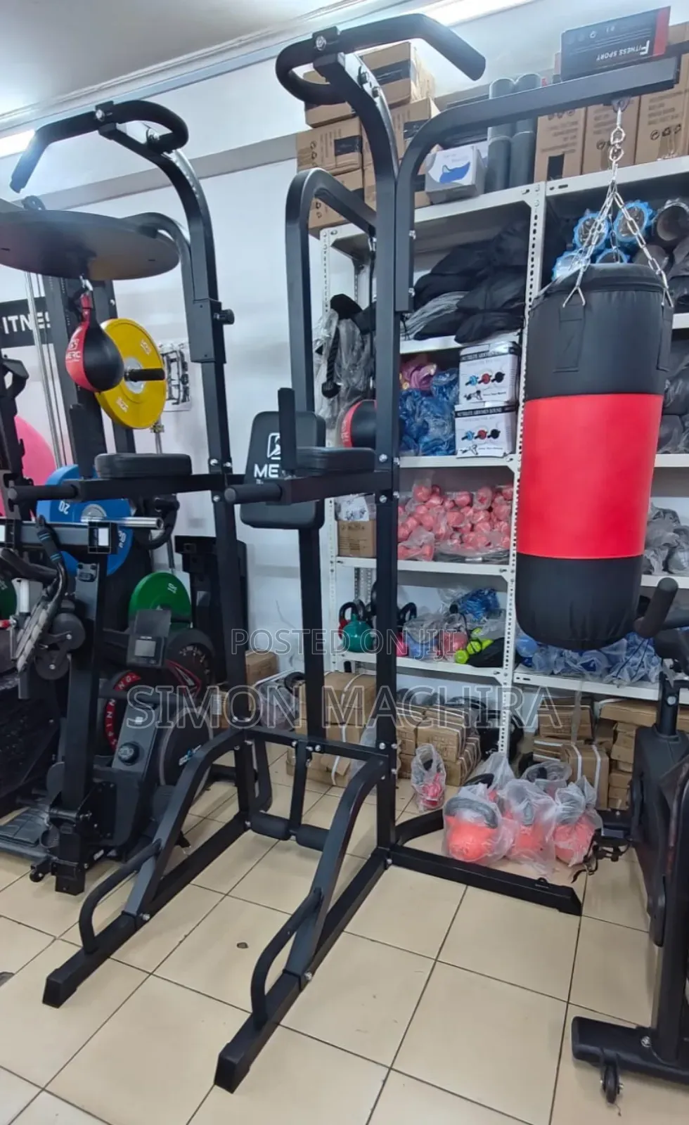 Boxing Station With Pun H Bag & Reflex Ball