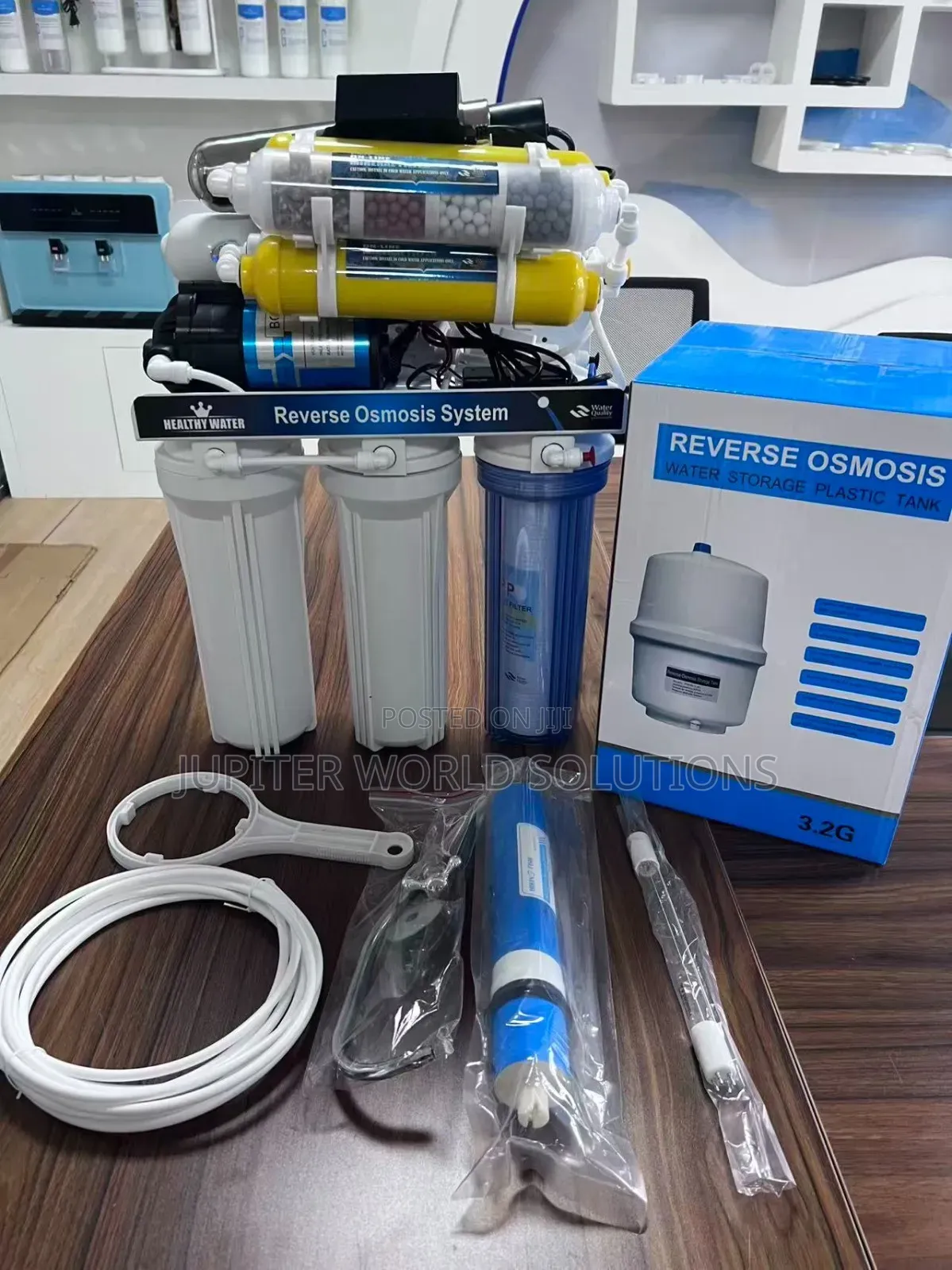 9 Stage Reverse Osmosis System+ Uv