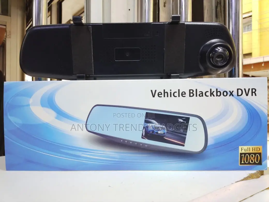 Smart Car Dvr Rearview Mirror Camera With G-sensor