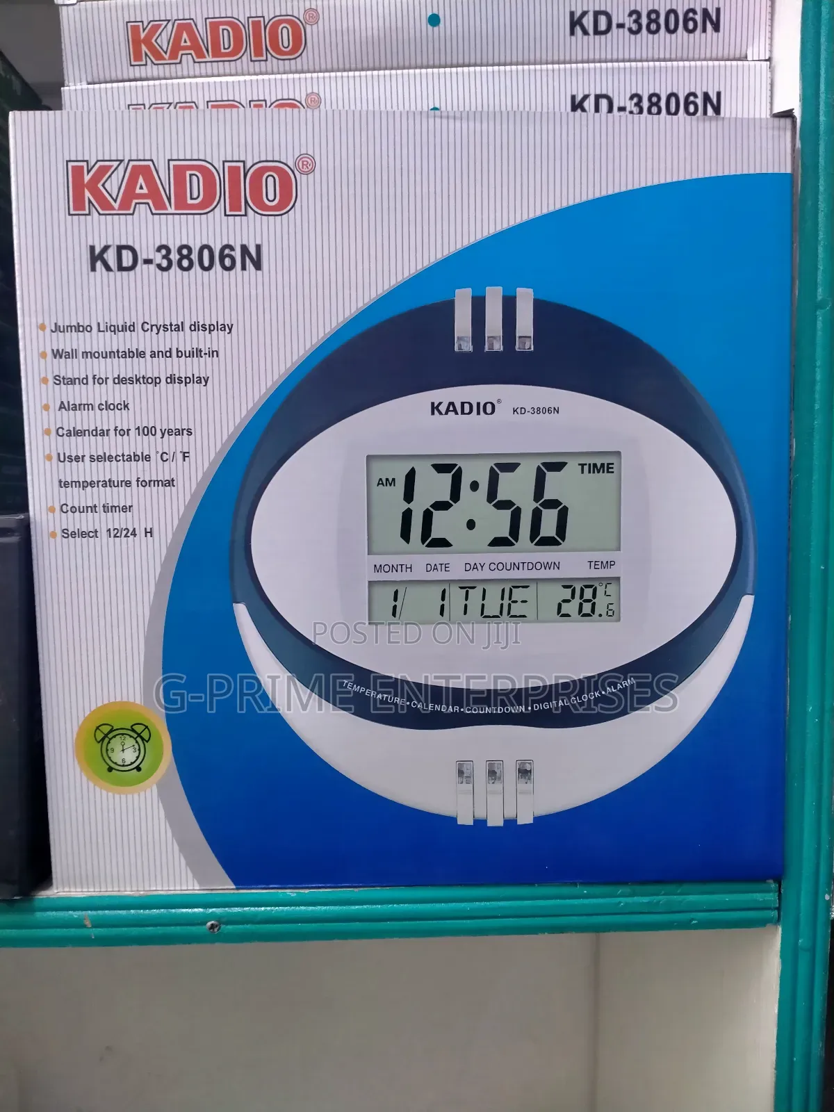 Kadio Digital Clock