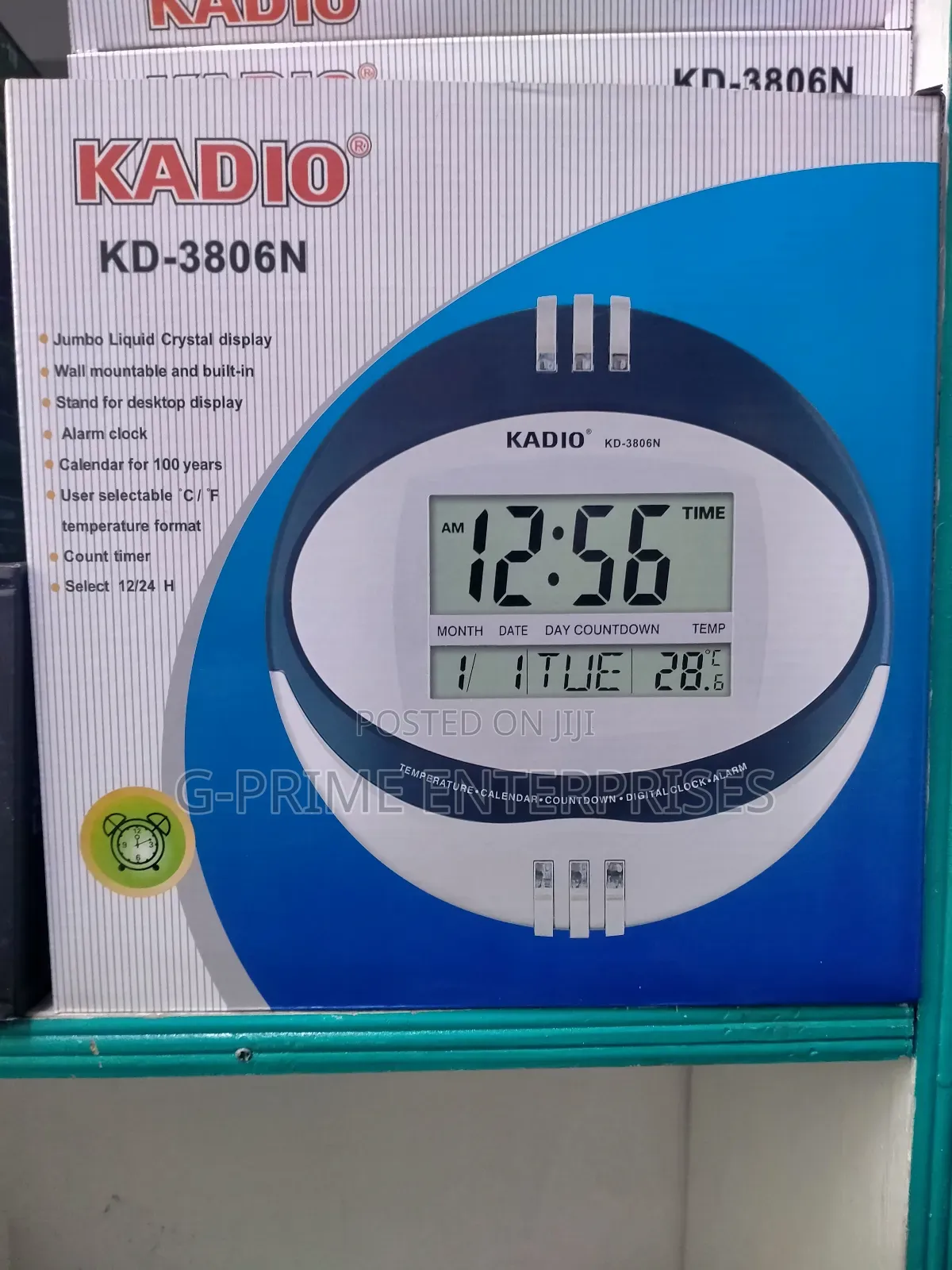 Kadio Digital Clock
