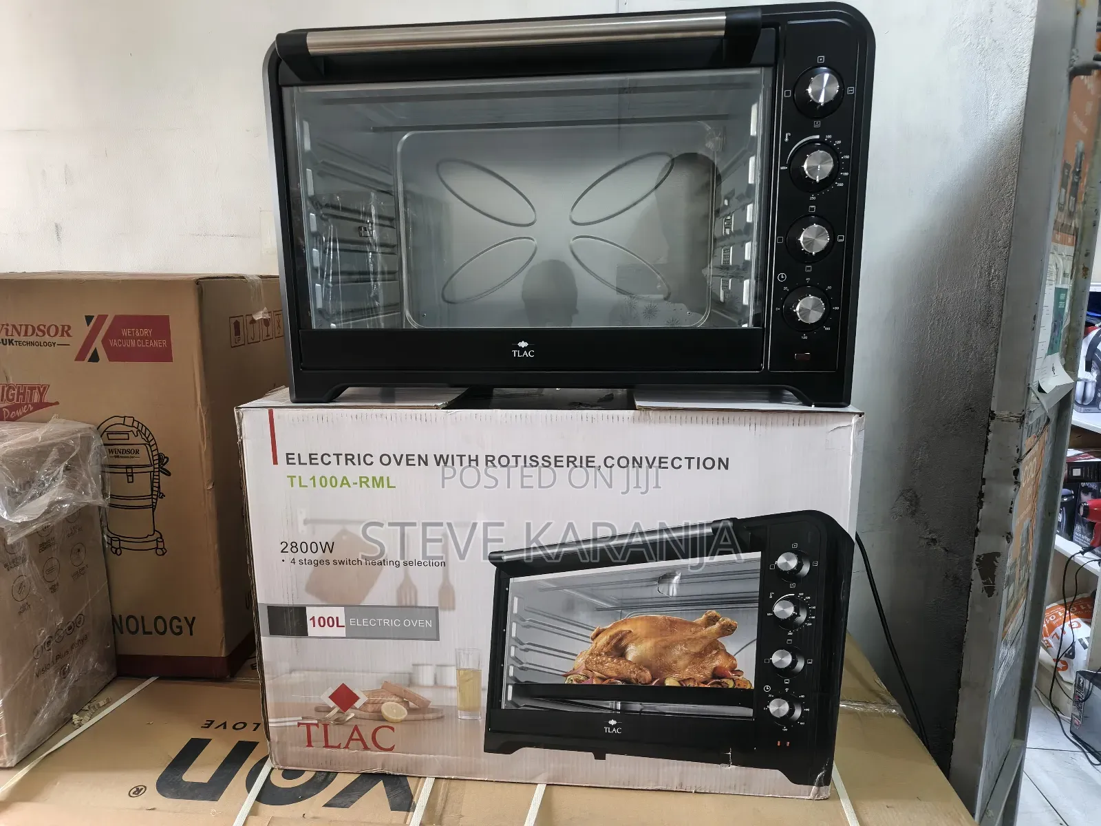 Tilac 2800w Electric Oven Semi Commercial