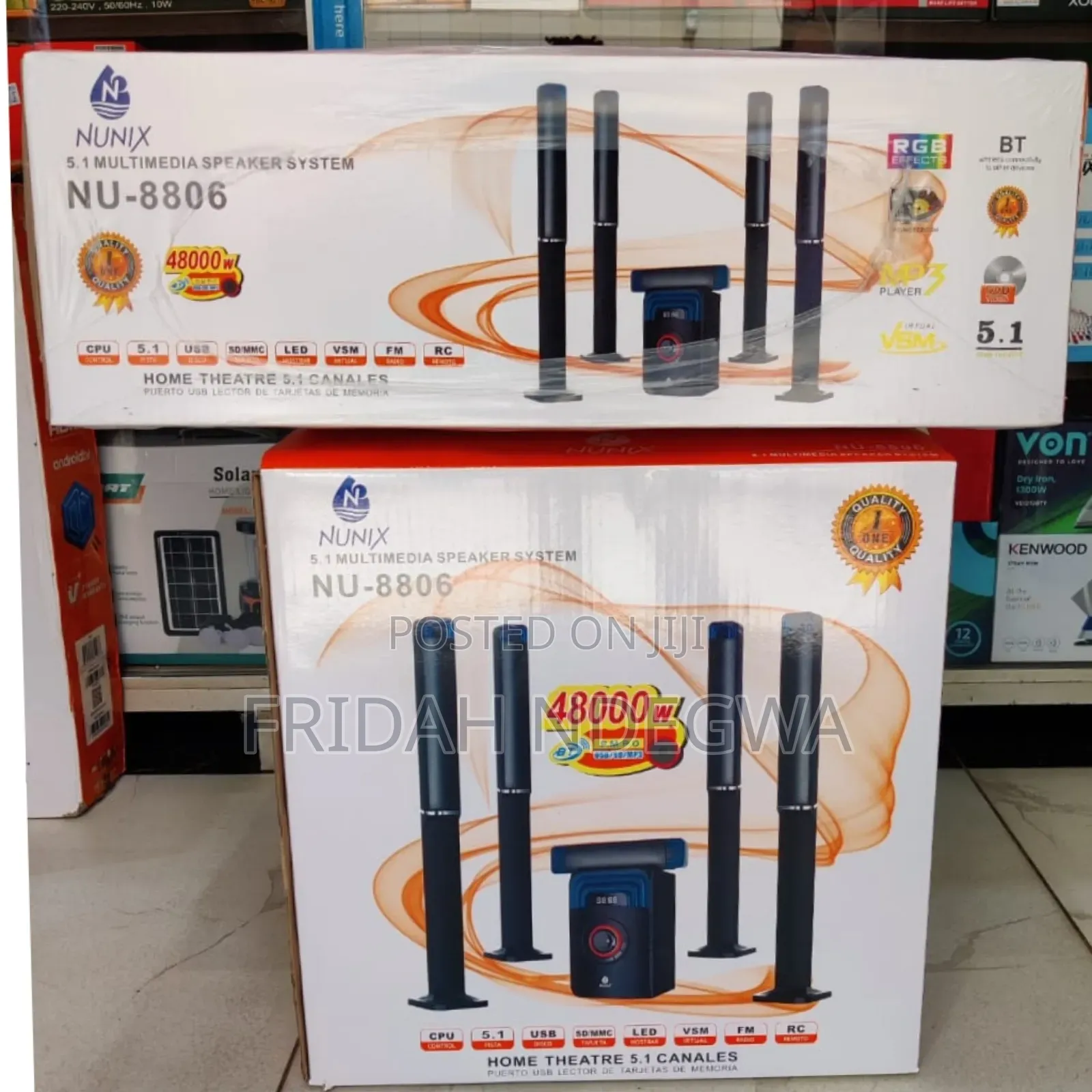 *Nunix Woofer 5.1 Nu- 8806