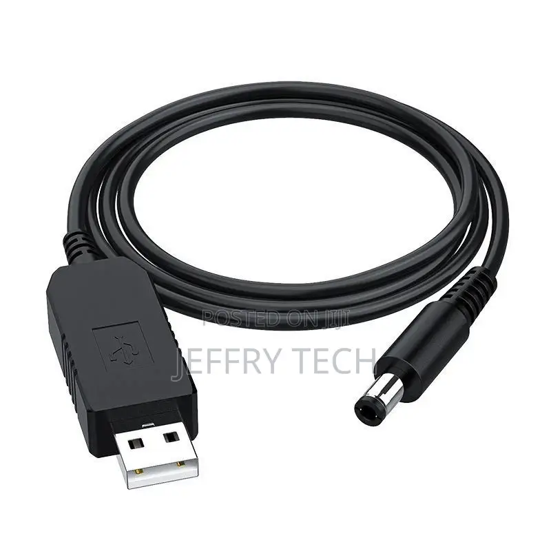 Usb to Dc 9v 12v 5.5x2.1mm Boost Step Up Converter Adapter Cable for R