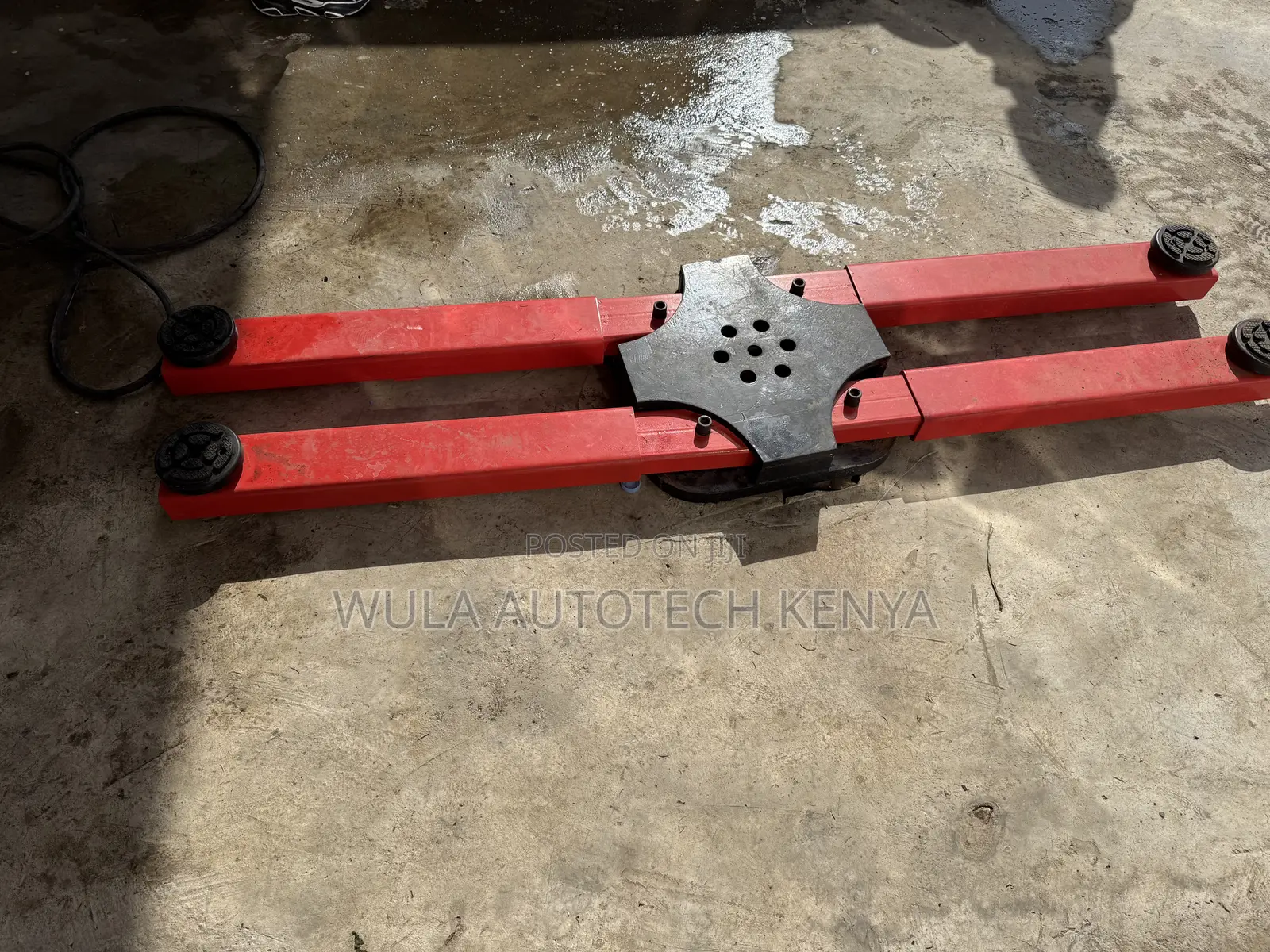 Wula Sunshine Italy Single Post Lift Machine Red