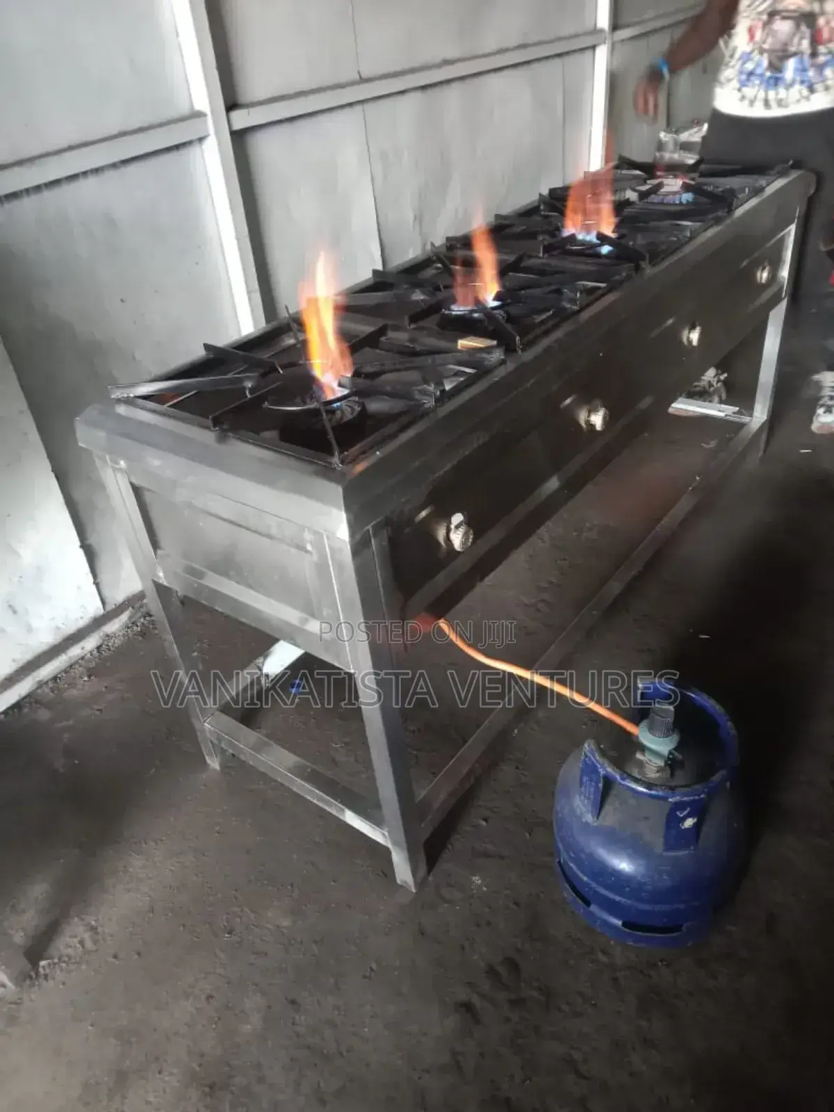 Fast Cooking Stainless Steel Jiko, Commercial Kitchen Jikos